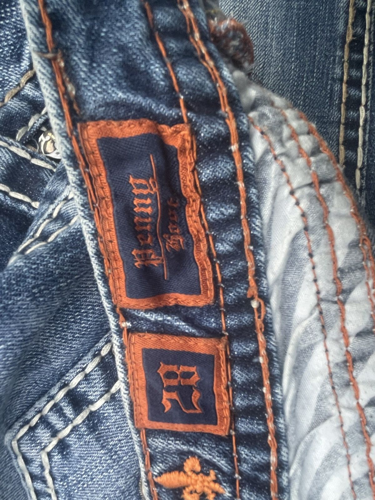 Rock Revival Rock Revival Penny Bootcut Distresed Jeans Size 30" / US 8 / IT 44 - 25 Thumbnail