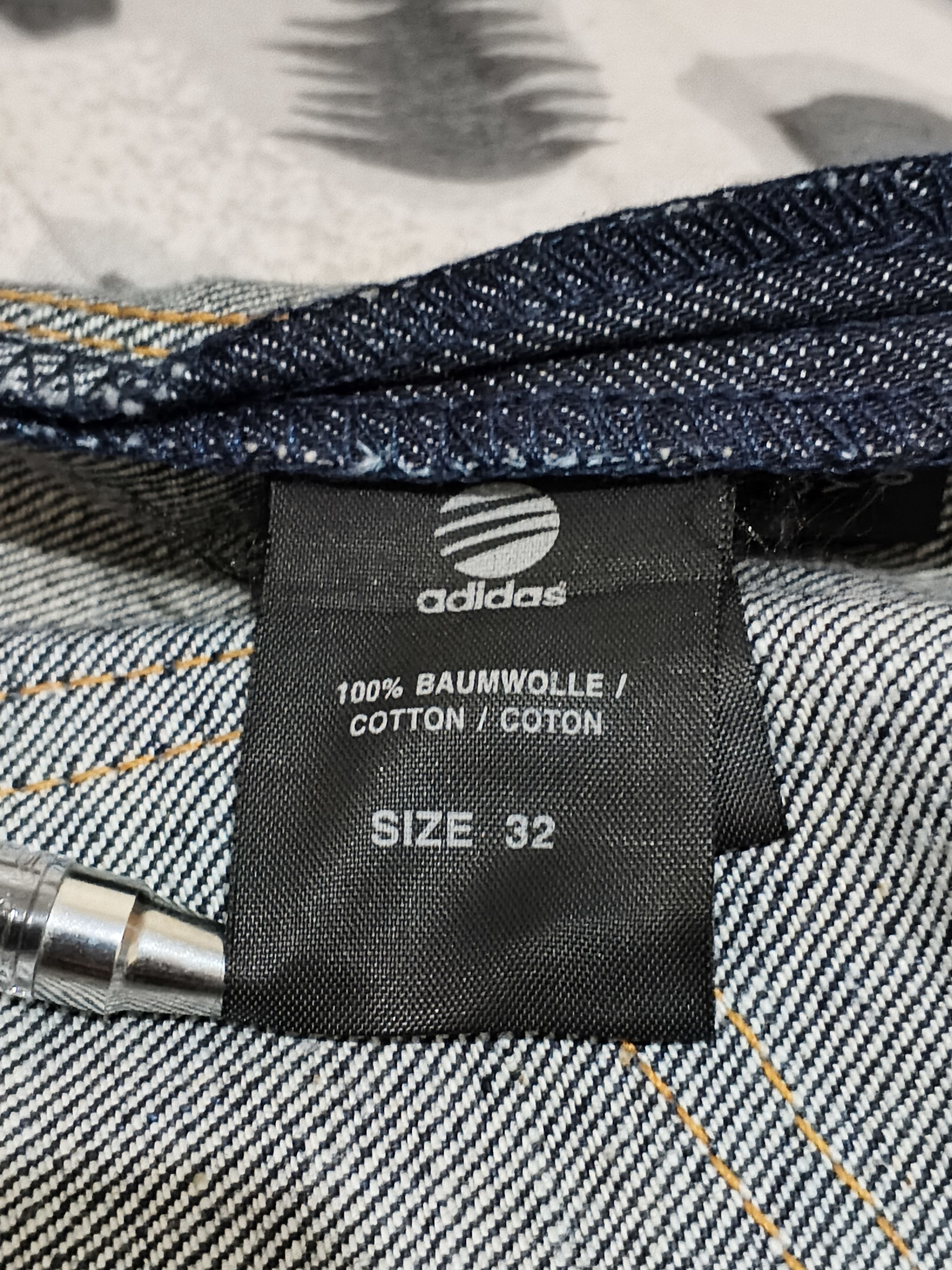 Yohji Yamamoto Yohji Yamamoto x Adidas Y3 SS04 Spotted Horse Striped Denim Size US 32 / EU 48 - 10 Thumbnail