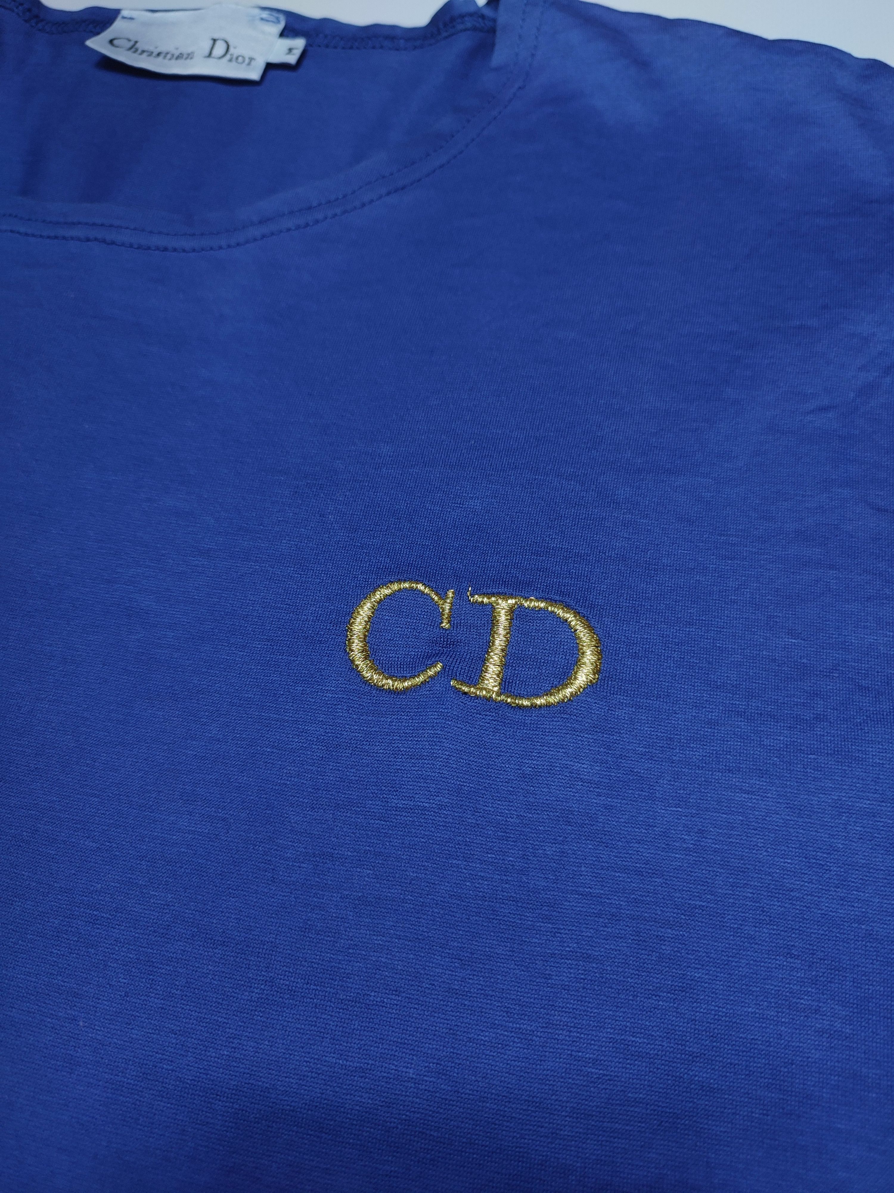 Other Christian Dior CD Initial Golden Logo Vintage T shirt Size US M / EU 48-50 / 2 - 9 Thumbnail