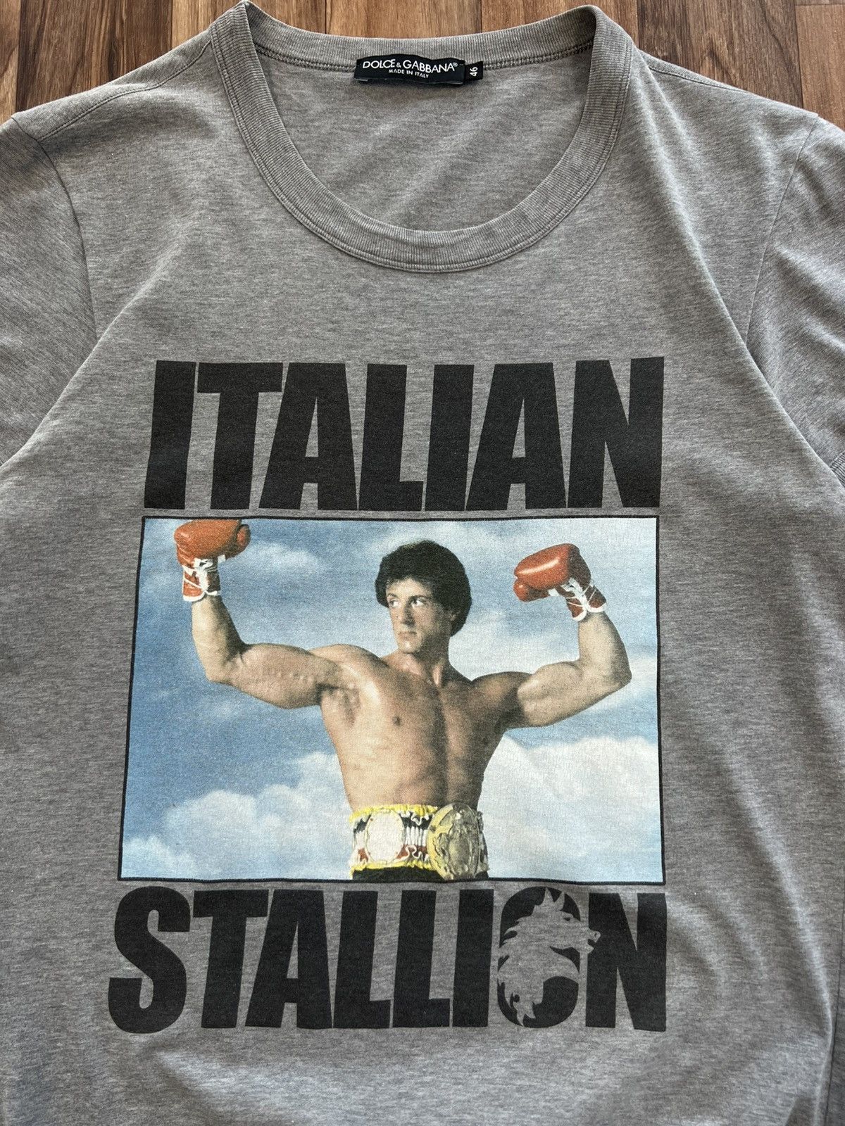 Dolce & Gabbana Rare Dolce&Gabbana Stallon Rocky Balboa T-shirt Size US S / EU 44-46 / 1 - 3 Thumbnail