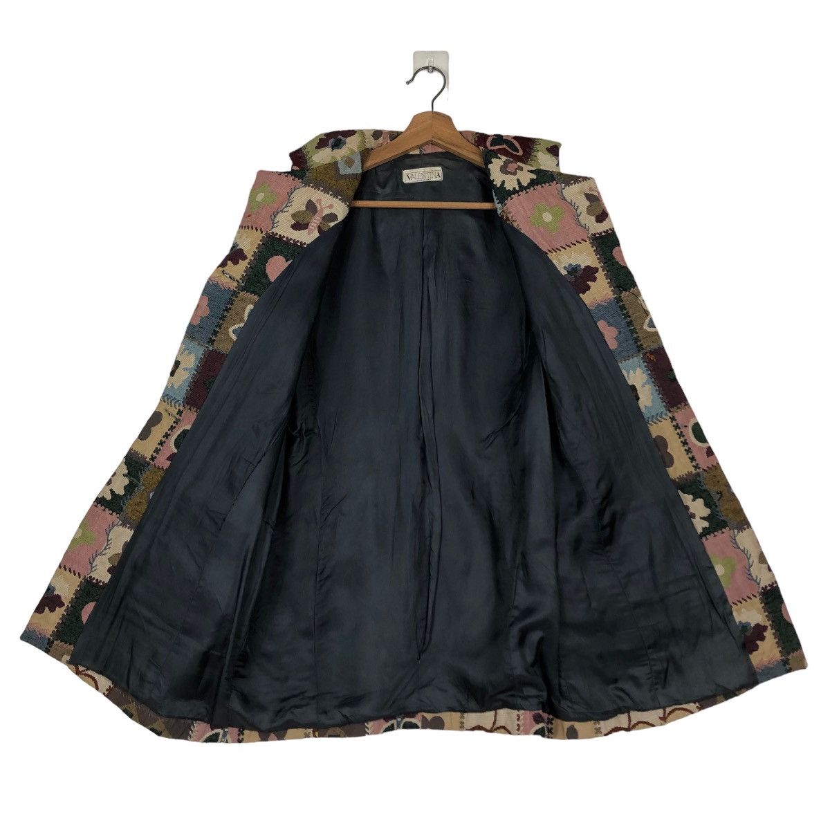 Designer 📌VINTAGE PATCHWORK DESIGN ART VALENTINA ITALY Size US S / EU 44-46 / 1 - 4 Thumbnail