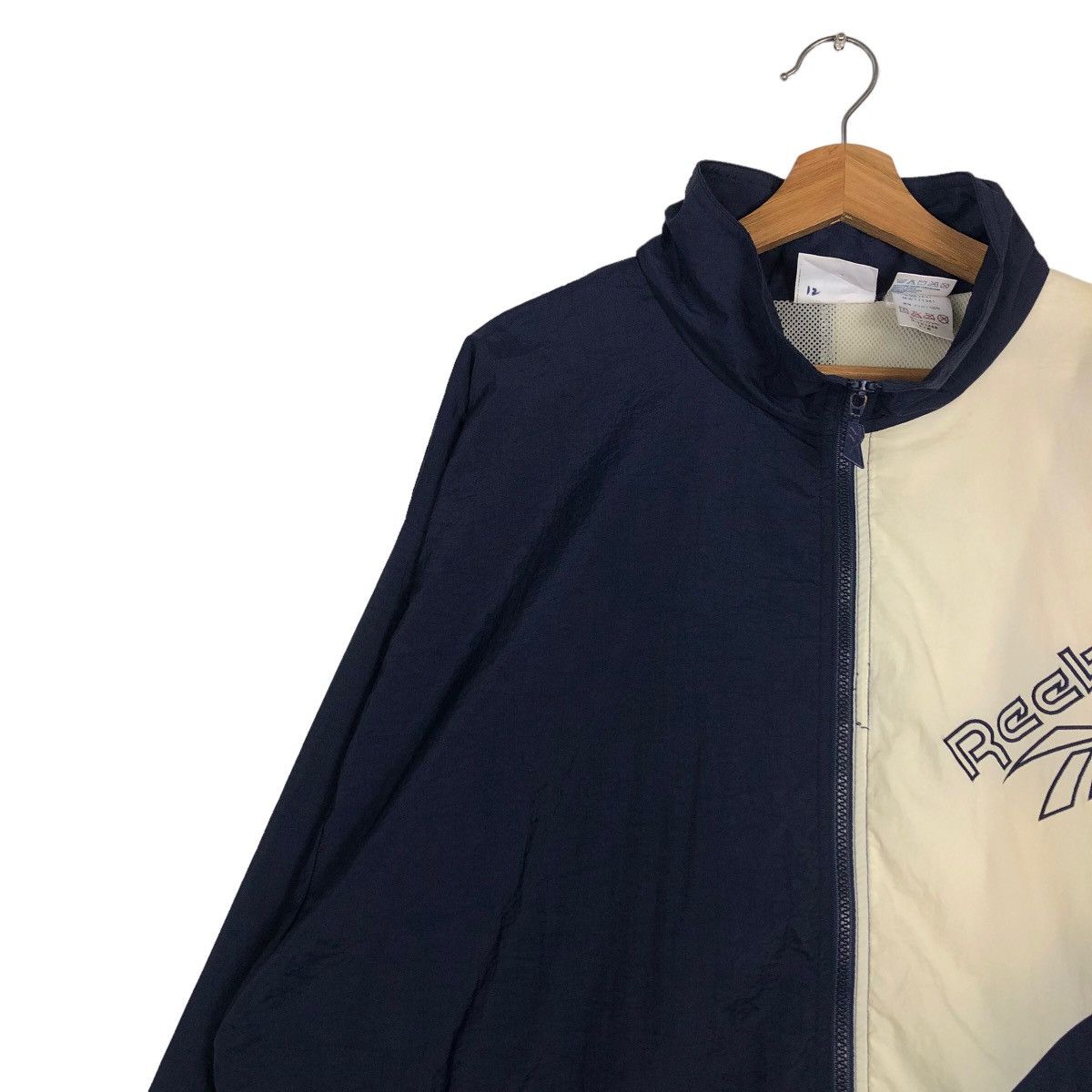 Japanese Brand 🔥Vintage Bomber Jacket Reebok Big Logo Over Print Size US L / EU 52-54 / 3 - 7 Thumbnail