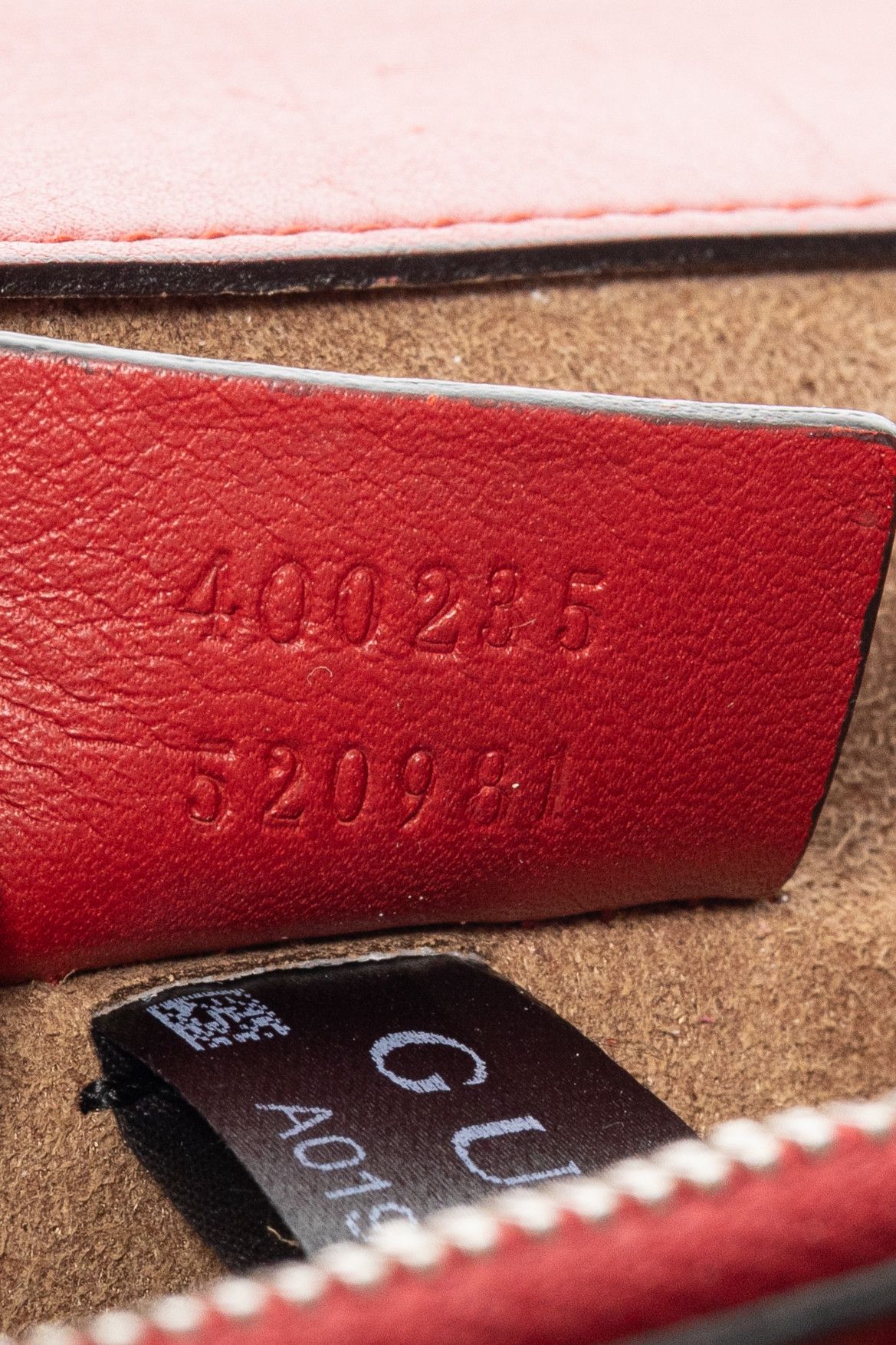 Gucci Gucci Dionysus Red Arabesque & GG Supreme Shoulder Bag Size ONE SIZE - 14 Thumbnail
