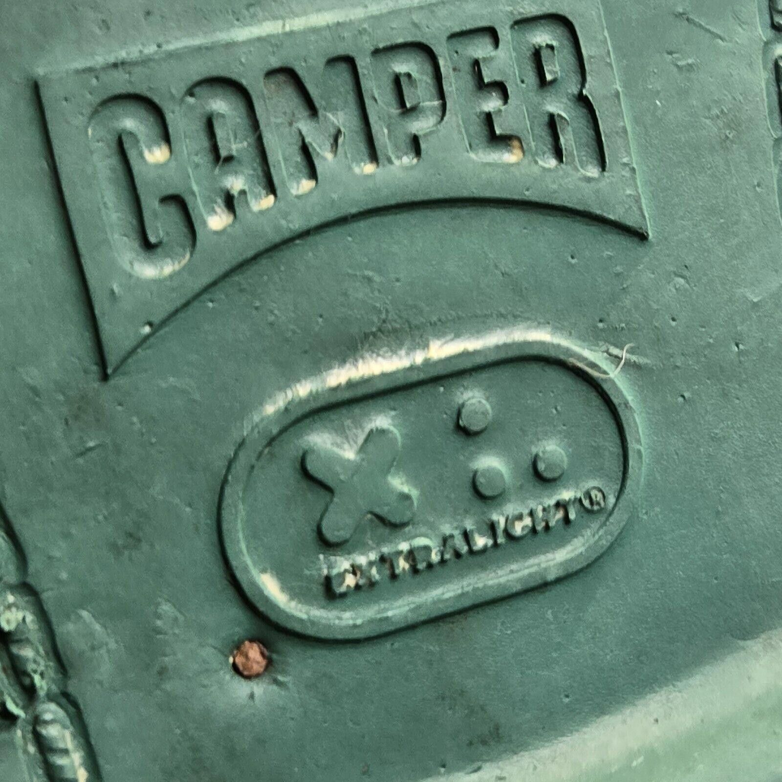 Camper Camper Brutus Womens 6.5 Blue Green Earth Combat Boots BB2 Size US 6.5 / IT 36.5 - 8 Thumbnail