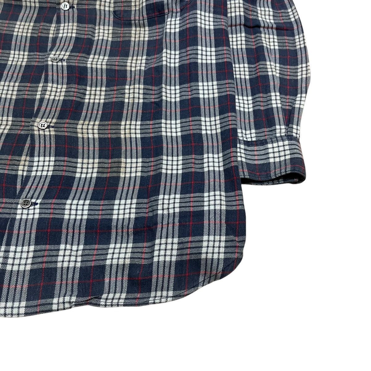 Yohji Yamamoto L.Q Y’s For Men By Yohji Yamamoto Plaid Button Up Shirt Size US L / EU 52-54 / 3 - 4 Thumbnail