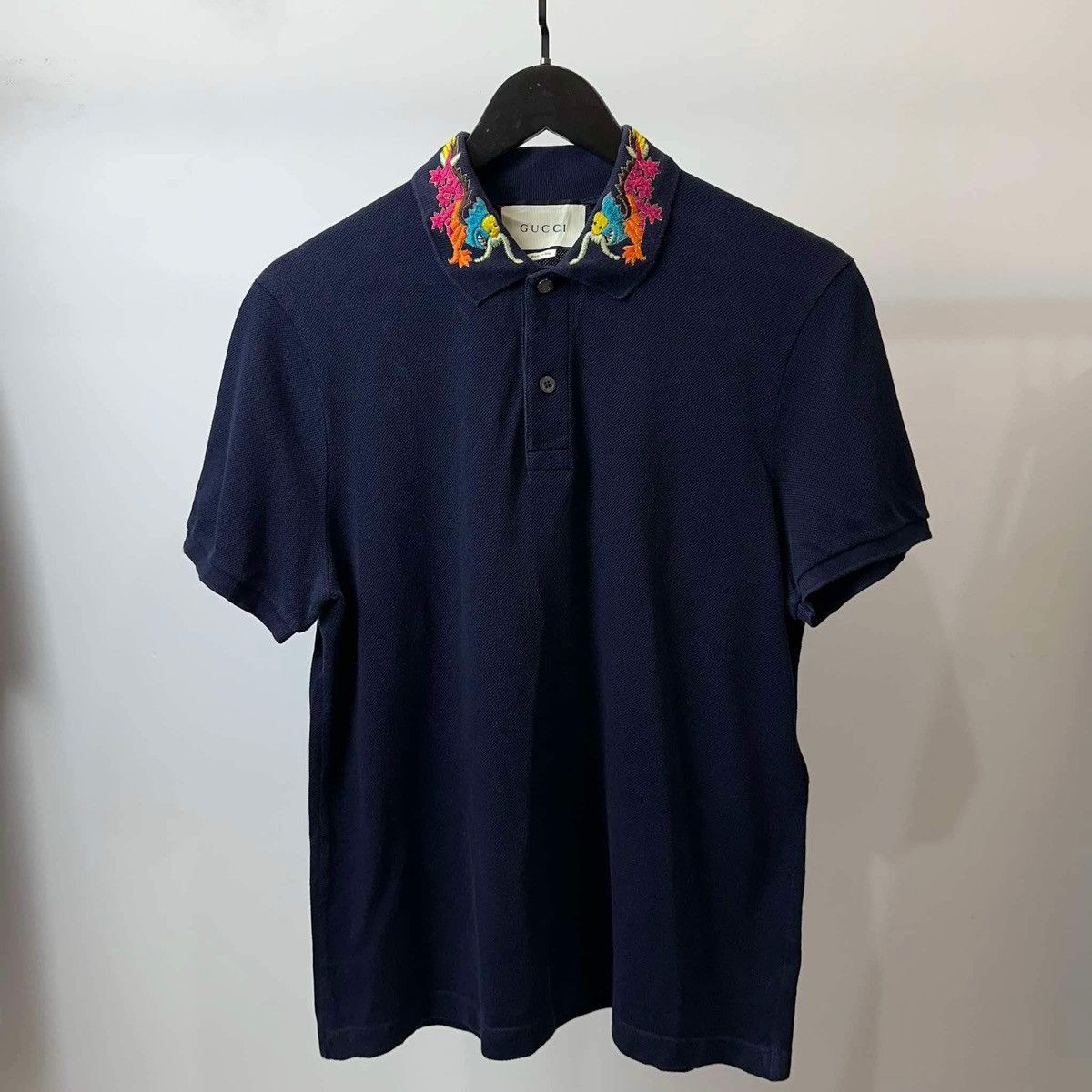 Gucci Luxury Streetwear GUCCI DRAGON POLO SHIRT Grailed