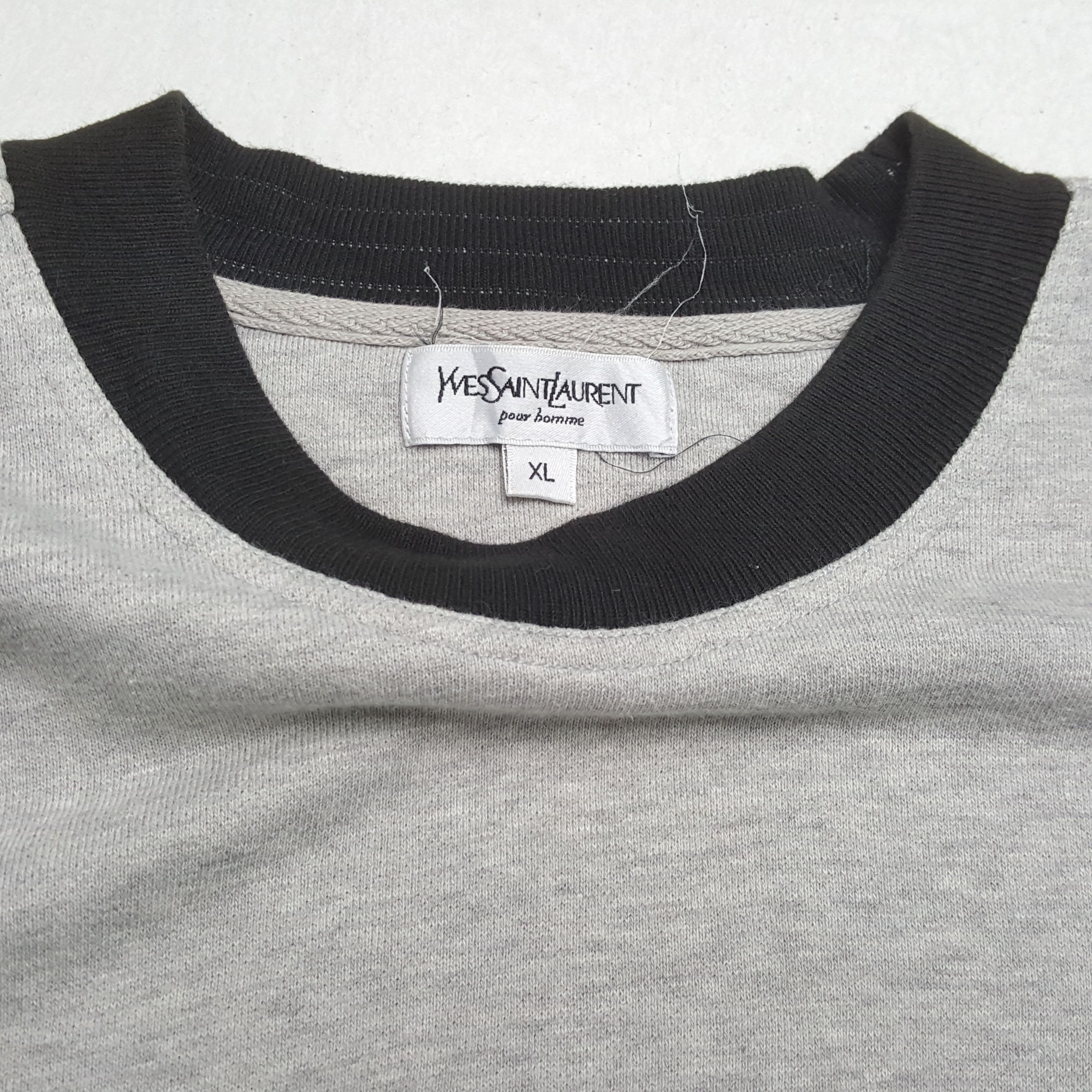 Vintage × Yves Saint Laurent YVES SAINT LAURENT Luxury Brand Spellout Design Tshirt Size US XL / EU 56 / 4 - 10 Thumbnail