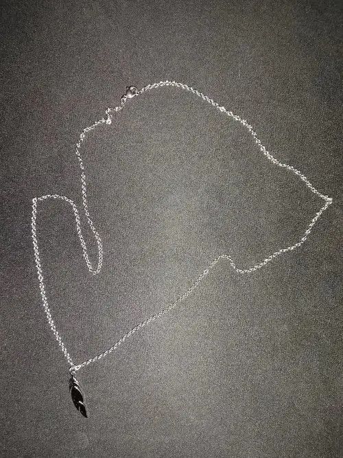 The GV Gallery Last drop!!Simple Long Chain Feather pendant Necklace Size ONE SIZE - 2 Thumbnail
