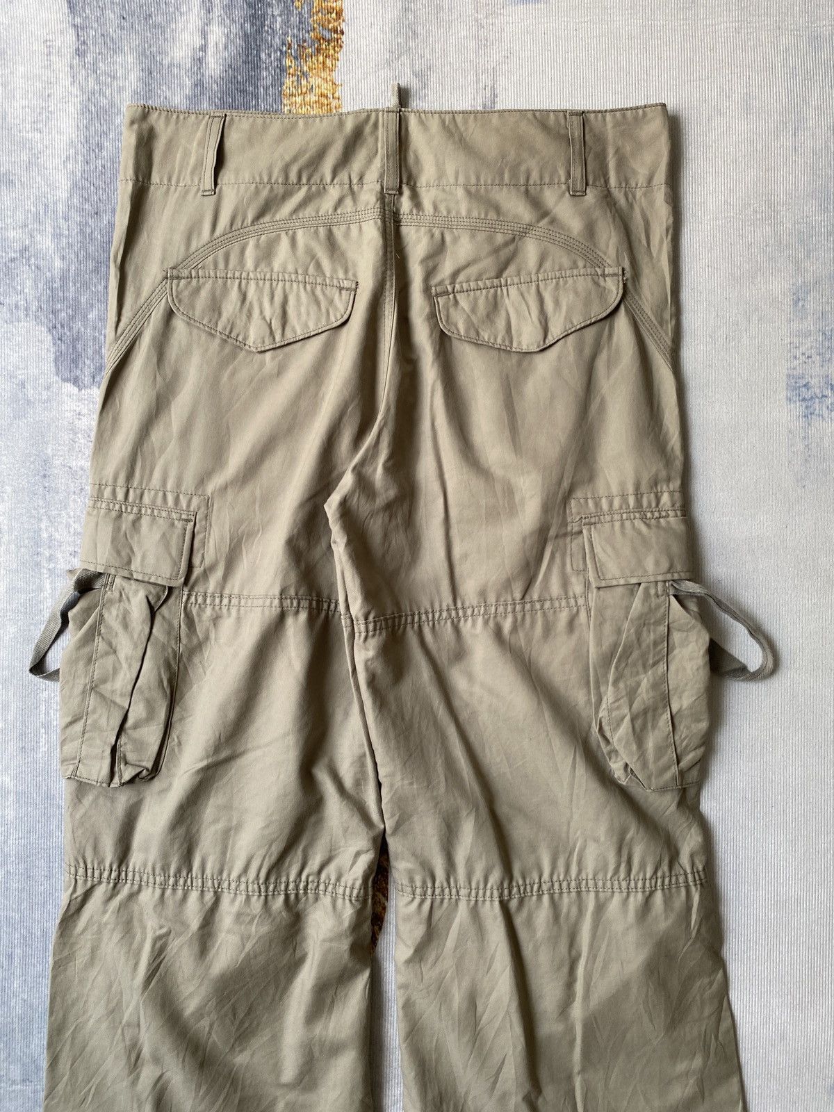 CABANE de ZUCCa Cabane De Zucca Asymmetrical Zipper Cargo Pant Size US 35 - 11 Thumbnail