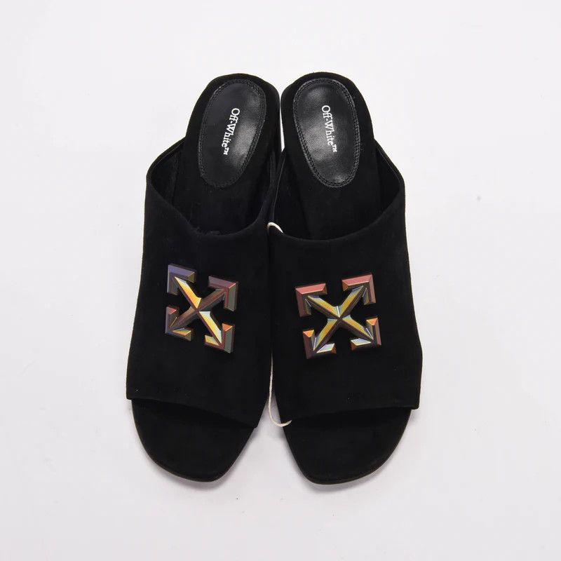 Off-White o1y1225 Mules in Black Size US 7 / IT 37 - 3 Thumbnail