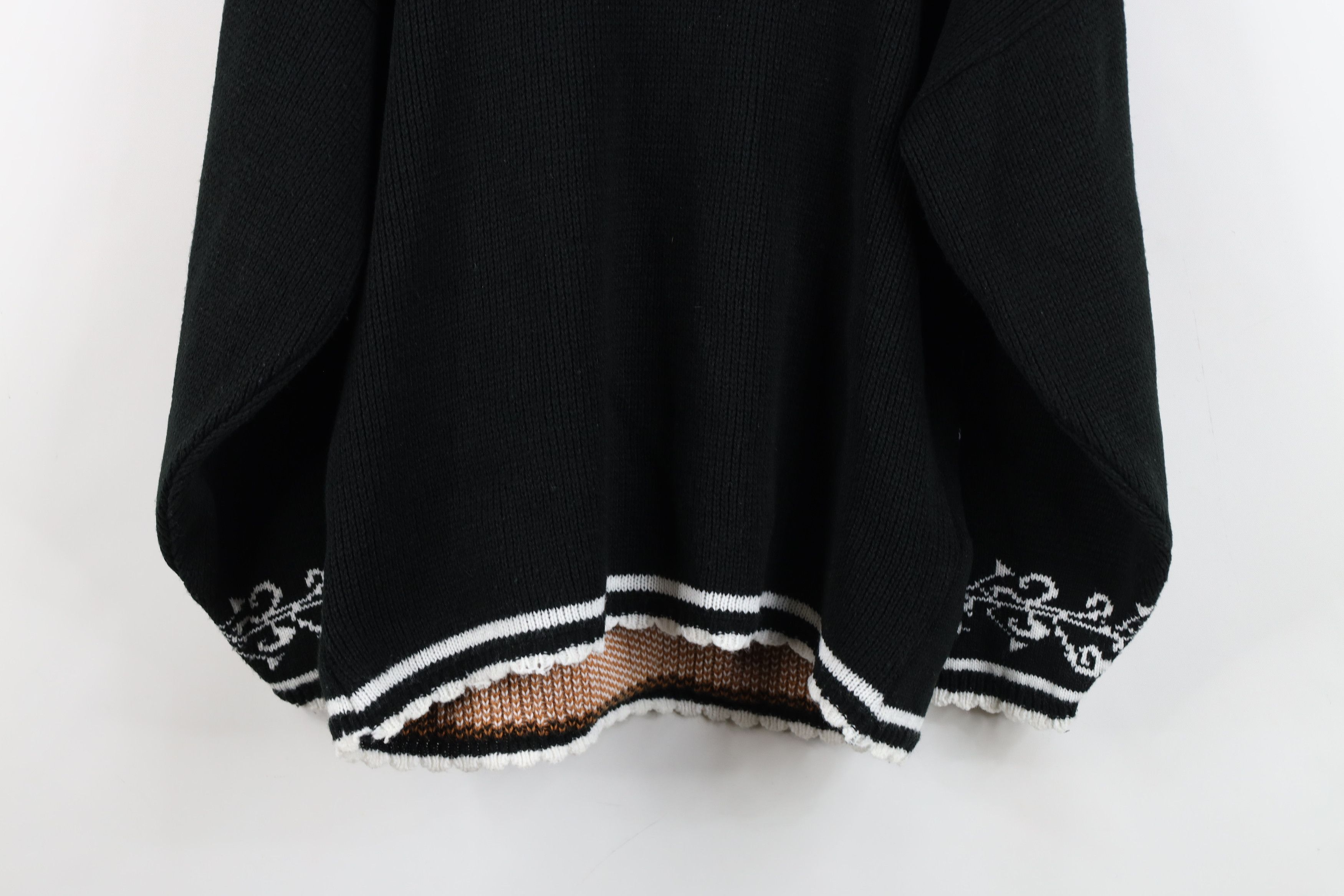 Vintage Vintage 90s Fairy Kei Kawaii Cat Kitten Knit Sweater USA Size L / US 10 / IT 46 - 15 Thumbnail