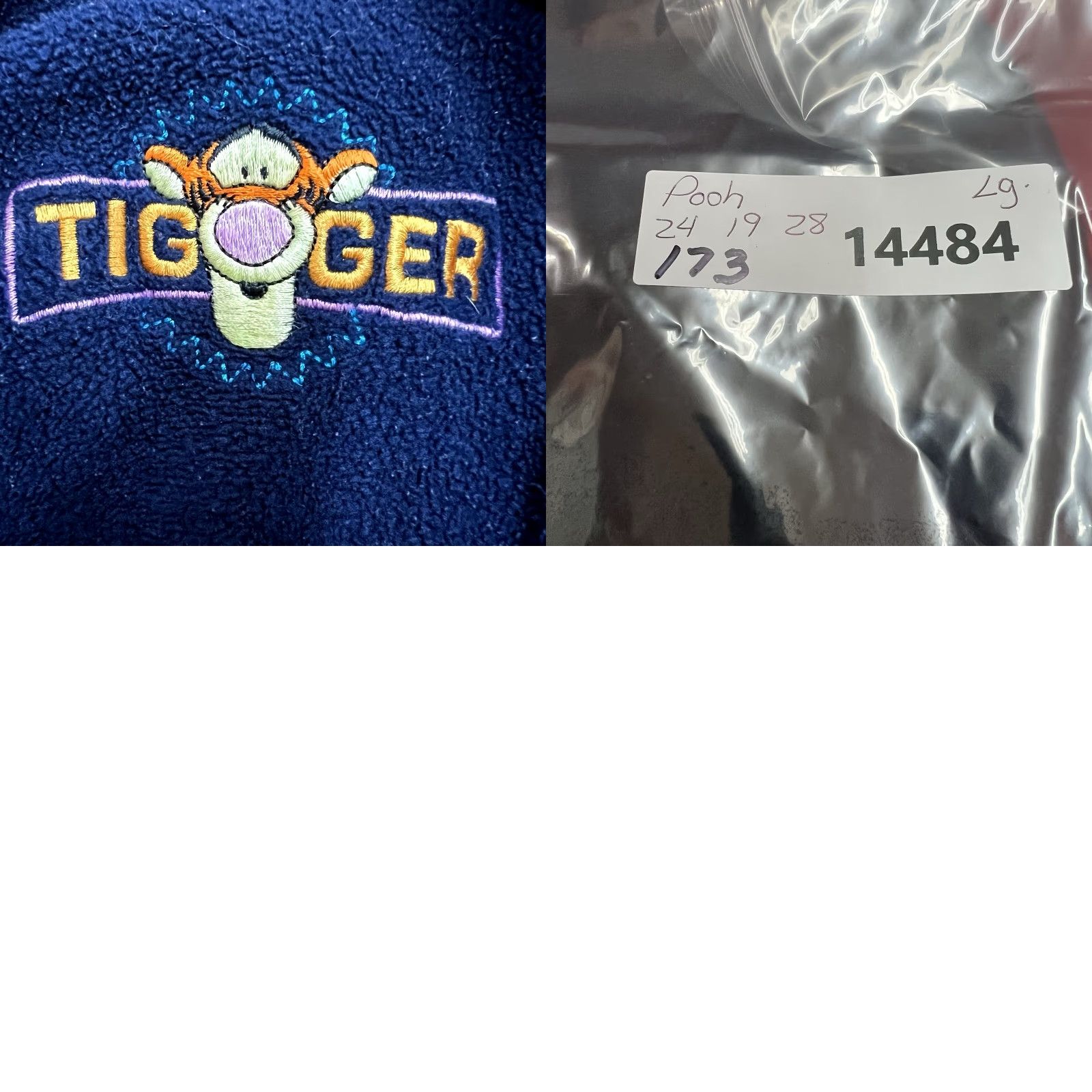 Disney Disney Pooh Tigger Fleece Pullover Sweatshirt Womens Adult Size L Blue Embroidered Size L / US 10 / IT 46 - 8 Thumbnail