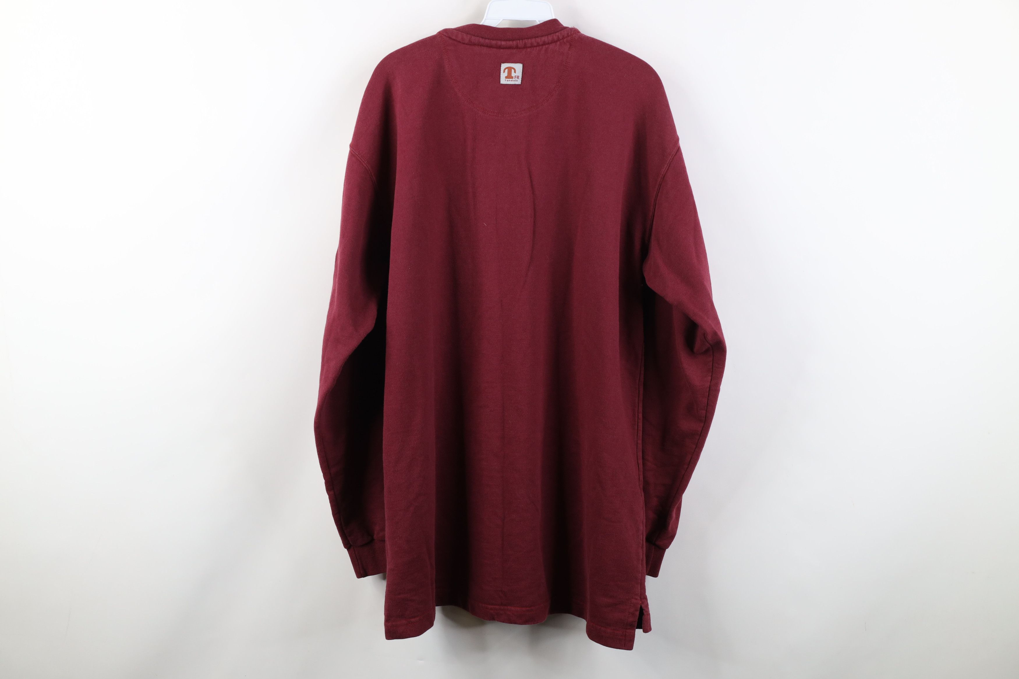 Vintage Tyndale FR Fire Flame Resistant Heavyweight Henley T-Shirt Size US XL / EU 56 / 4 - 14 Thumbnail