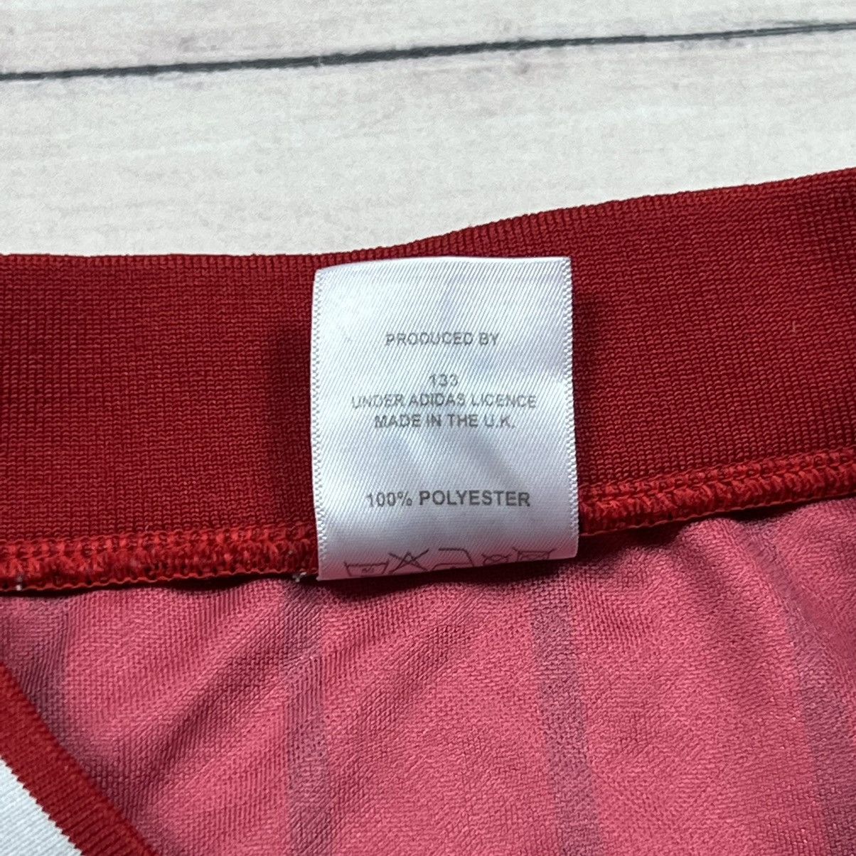 Adidas × Vintage Adidas Vintage Rangers FC Kit Jersey Tee Tshirt Red Striped Size US M / EU 48-50 / 2 - 4 Thumbnail