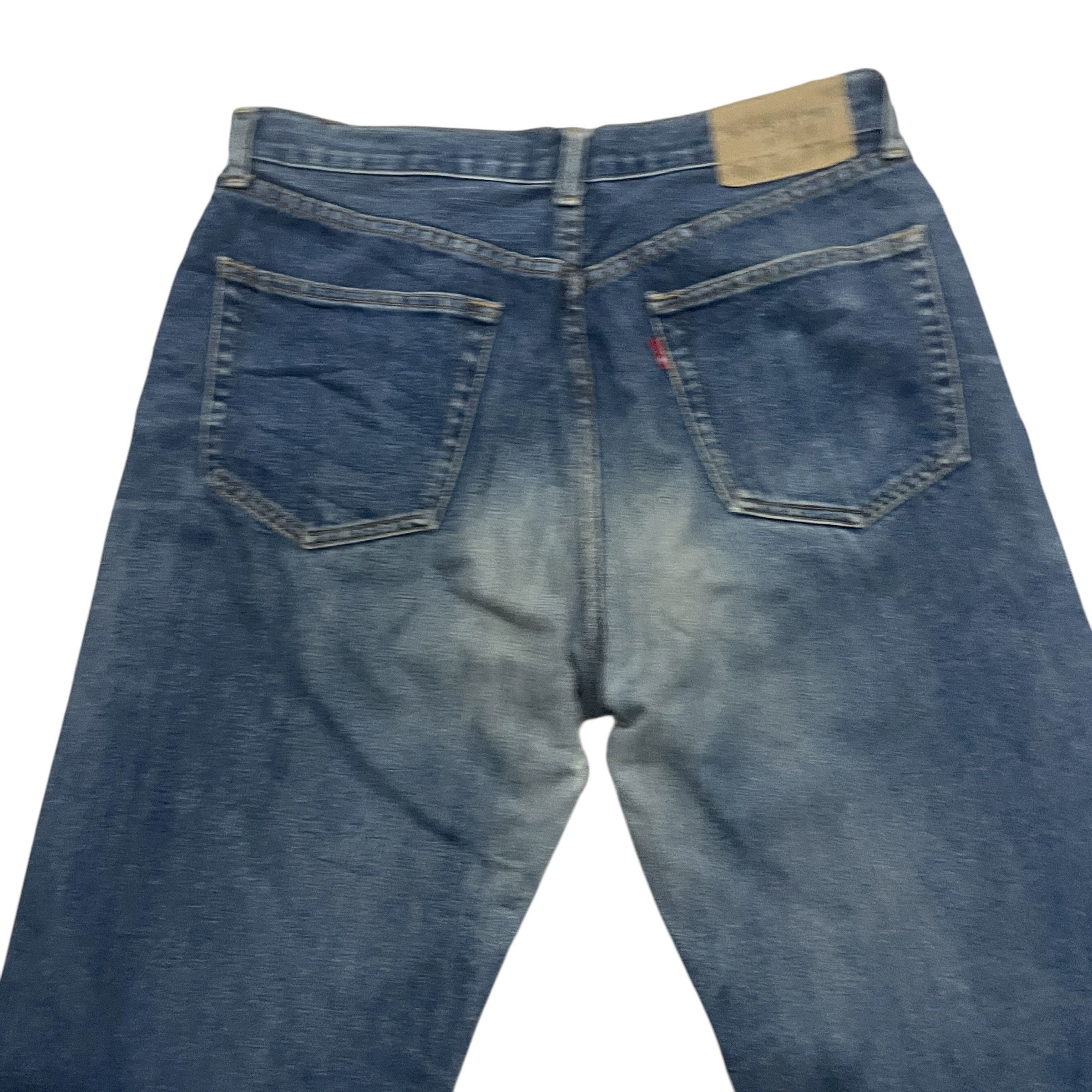 Warehouse Vintage Warehouse Japan Distressed Denim Jeans Size US 32 / EU 48 - 10 Thumbnail