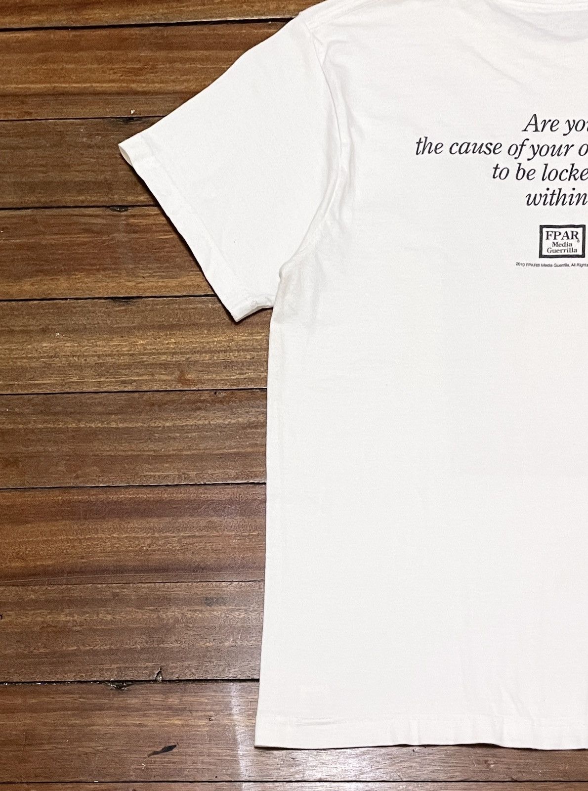 FPAR × Japanese Brand Very Rare Design Japanese Brand FPAR T-shirt 2010s Size US M / EU 48-50 / 2 - 7 Thumbnail