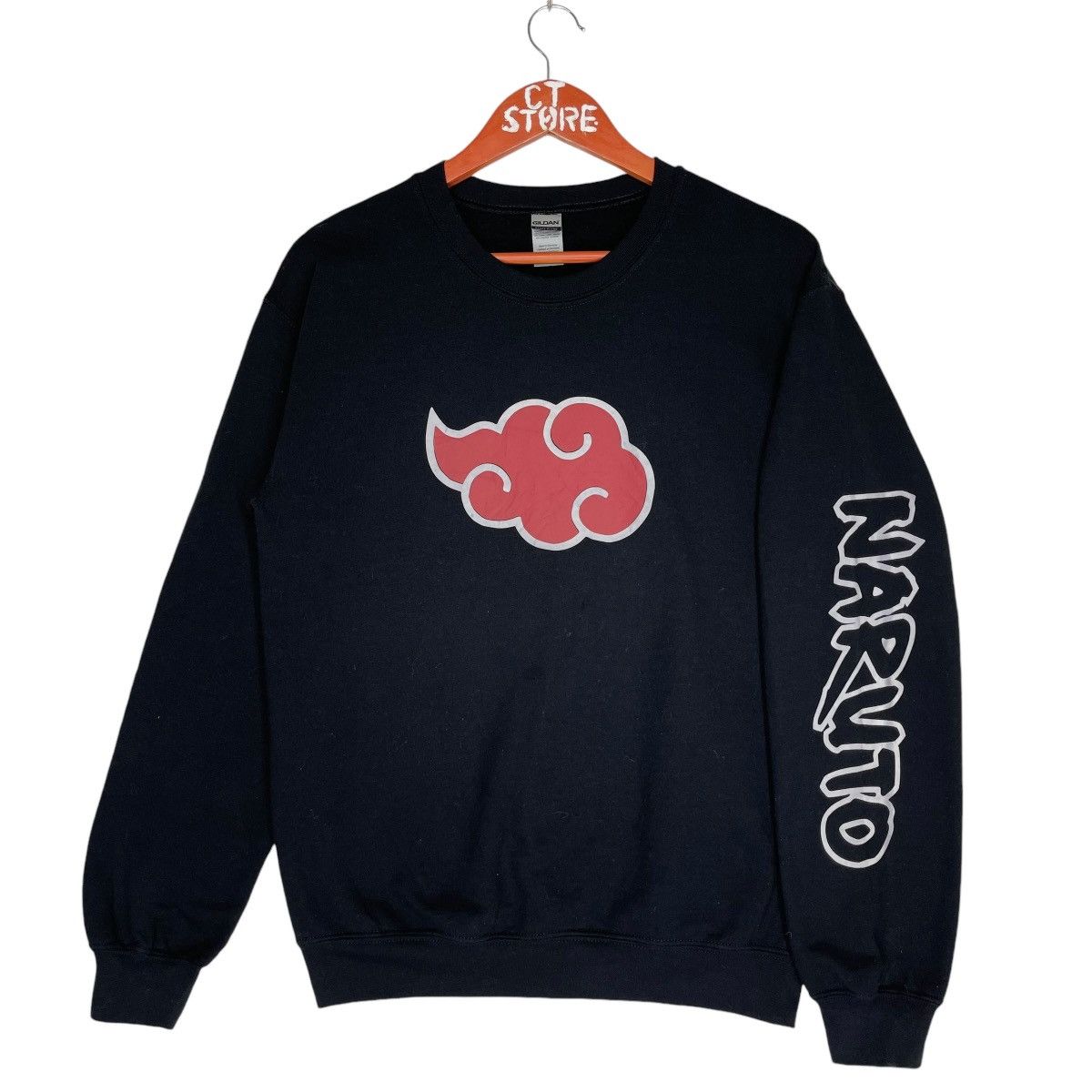 Japanese Brand Naruto Shippuden Akatsuki Cloud Crewneck Sweatshirt Size US S / EU 44-46 / 1 - 1 Thumbnail