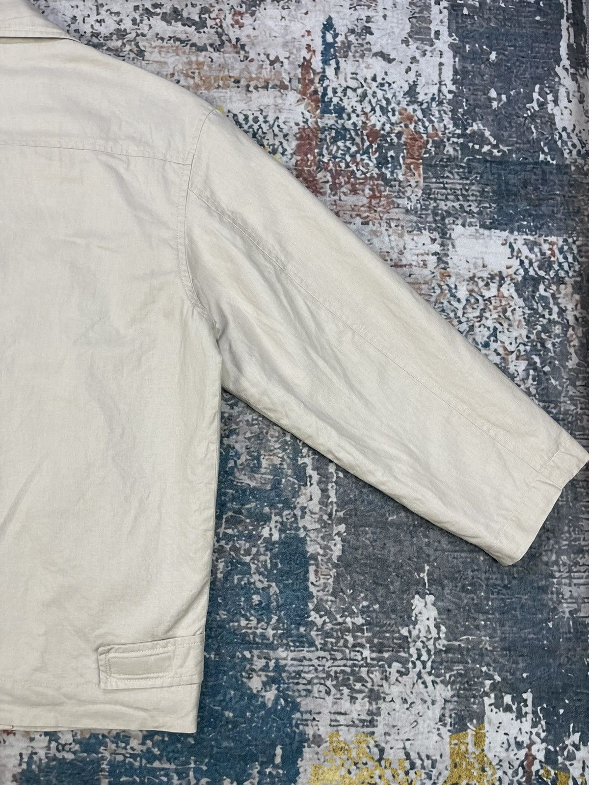 Celio Celio Beige Button Down Regular Fit Quarter Sleeve Jacket Size US S / EU 44-46 / 1 - 4 Thumbnail