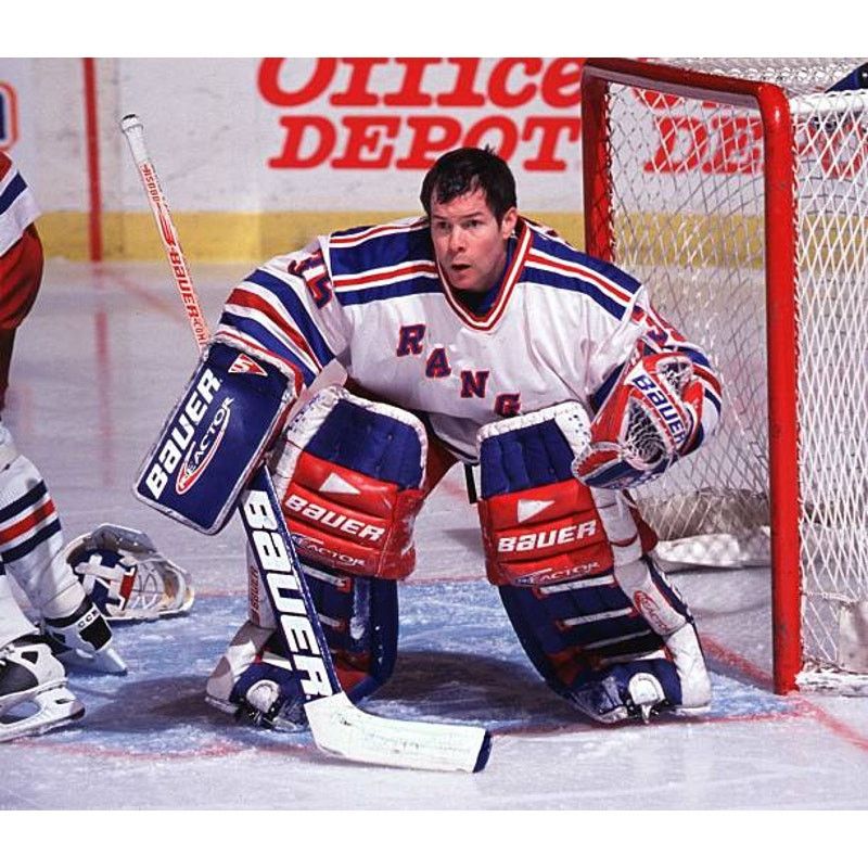NHL × Starter RICHTER #35 New York Rangers STARTER jersey 2XL NHL vintage Size US XXL / EU 58 / 5 - 6 Thumbnail