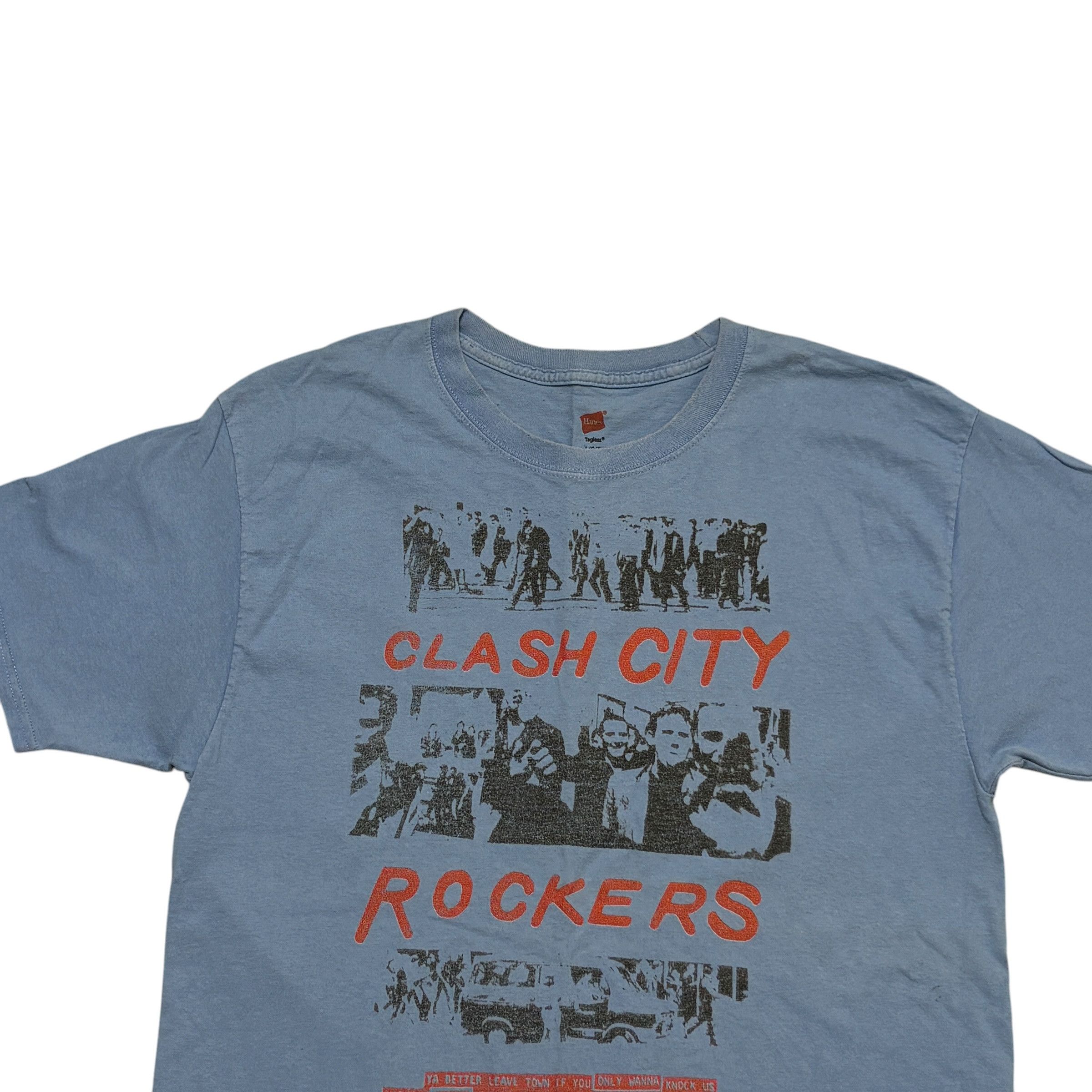 Band Tees Vintage The Clash Shirt Y2K Tour Concert Punk Rock Band Tee Size US M / EU 48-50 / 2 - 2 Thumbnail
