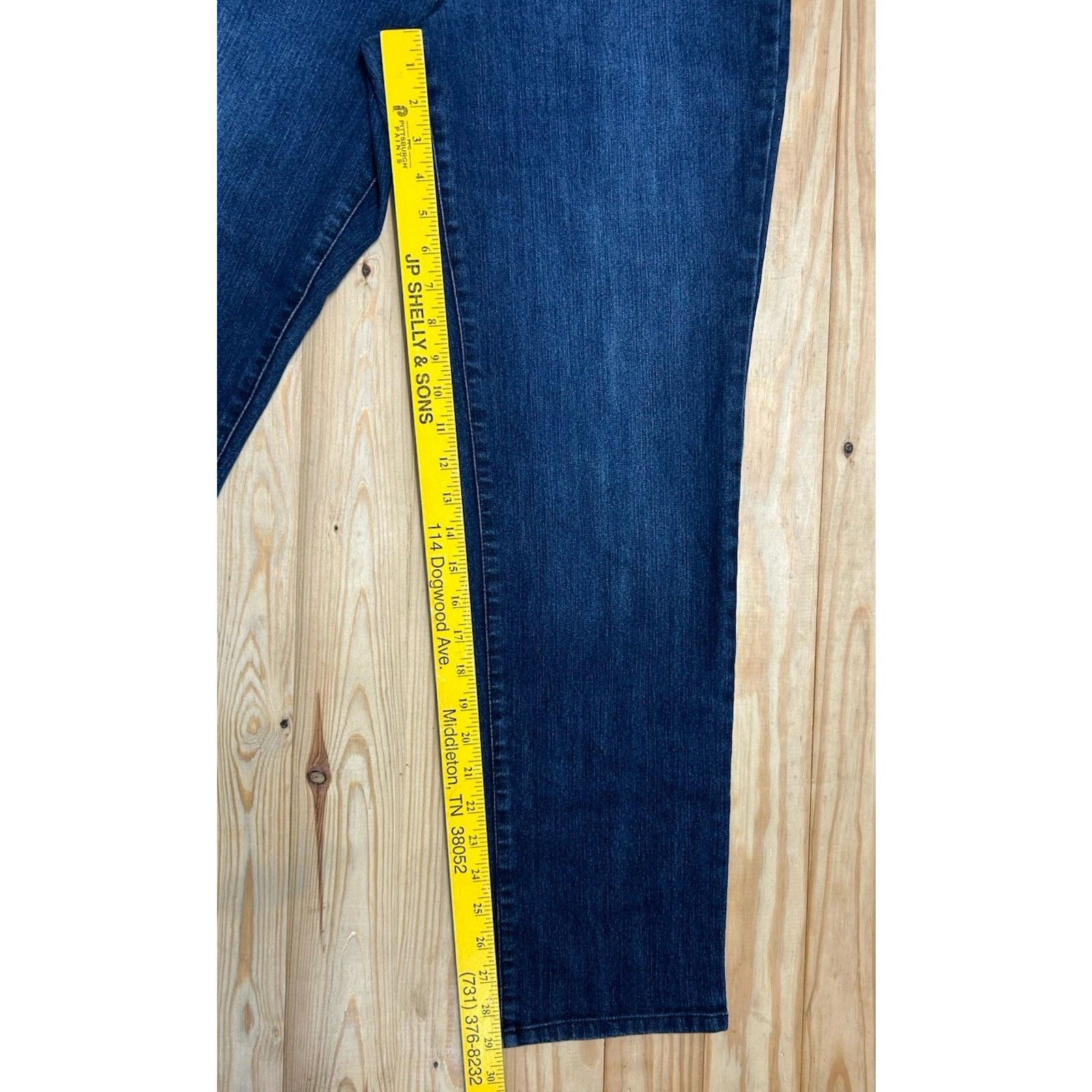 Other Bandolino Blu Jeans Women's 10 (31x29) Blue Mandie Straight Size 32" / US 10 / IT 46 - 3 Thumbnail