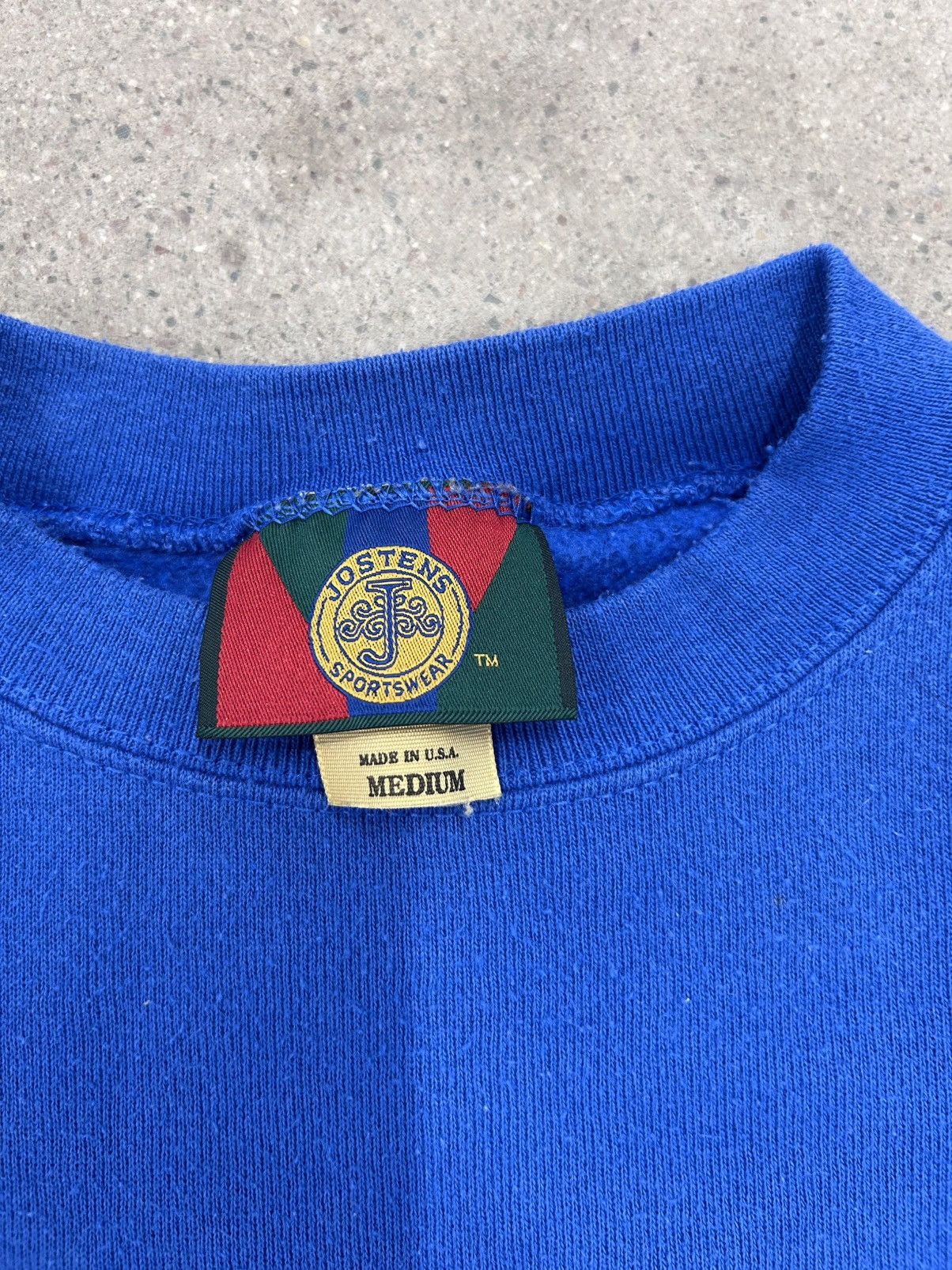 Vintage Vintage Made in USA Navy Crewneck Size US M / EU 48-50 / 2 - 3 Thumbnail