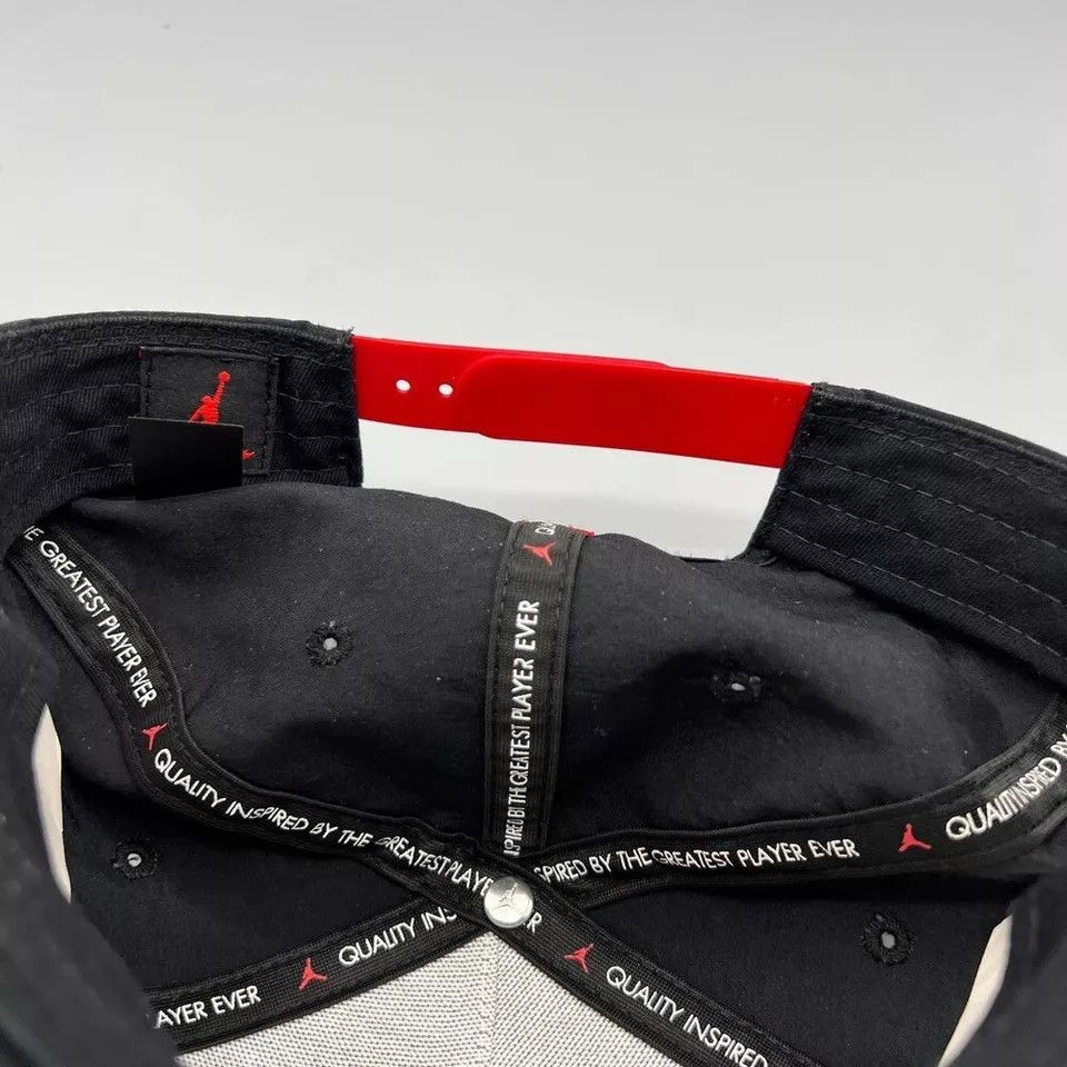 Jordan Brand Air Jordan Pro Hat Men Black Red Jumpman Nike Snap Back Cap Size ONE SIZE - 7 Thumbnail