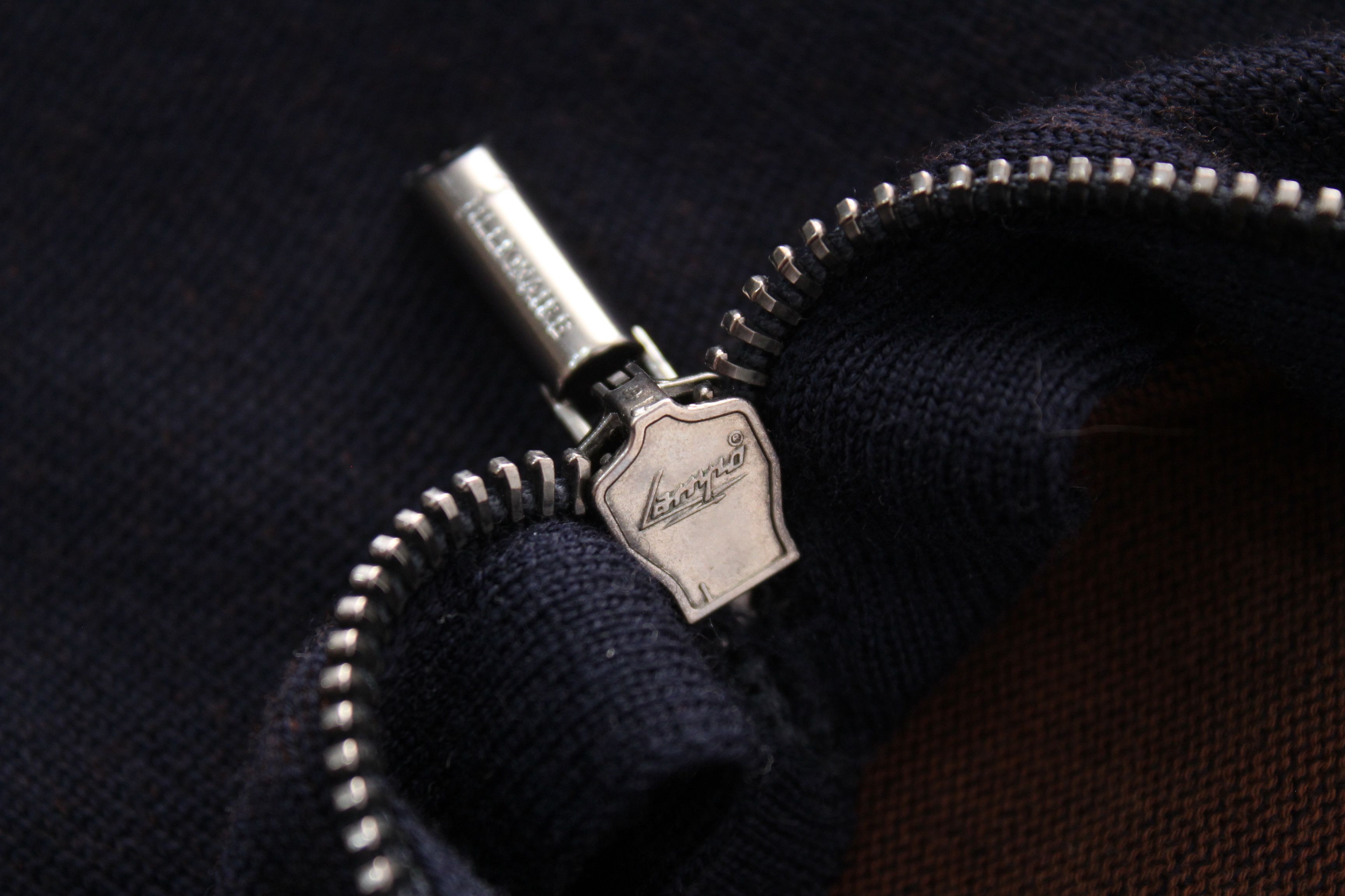 Billionaire Couture Billionaire Couture Italy FW19 Wool Cotton Zip Mock Pullover Size US S / EU 44-46 / 1 - 10 Thumbnail