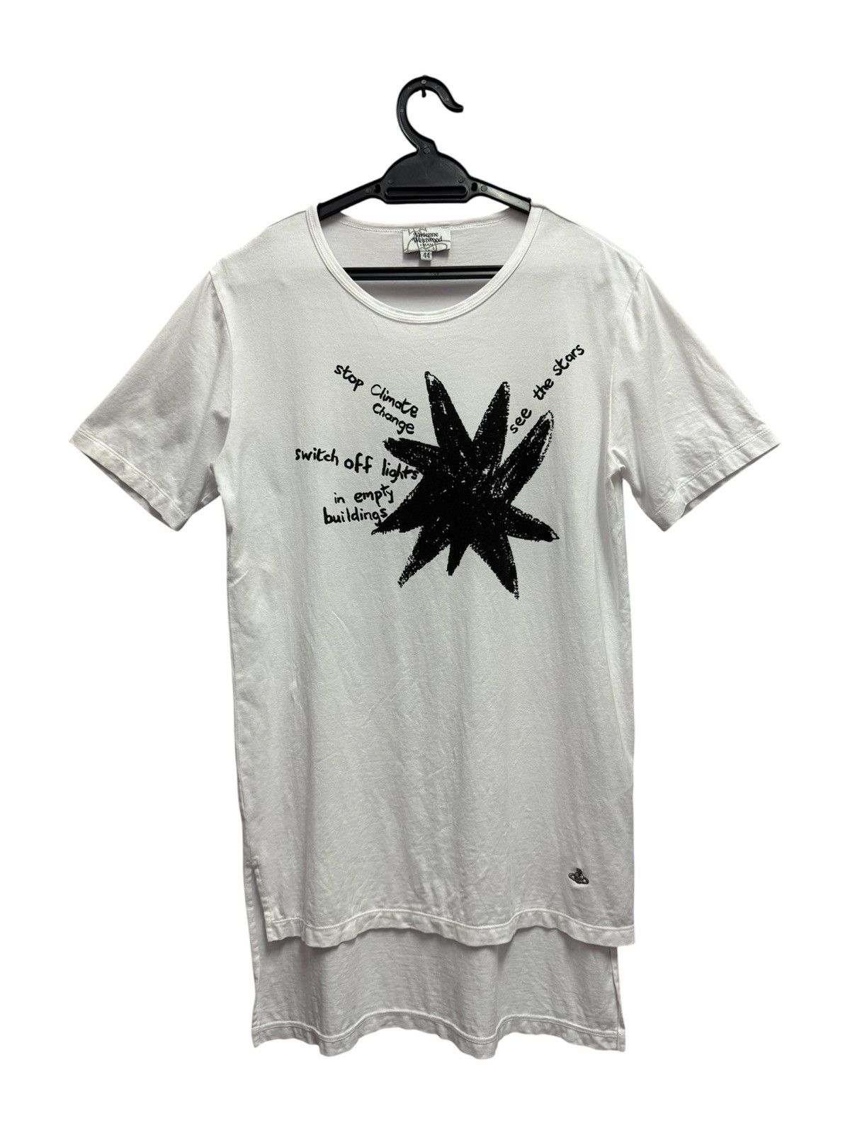 Vivienne Westwood Vivienne Westwood Stop Climate Change T-shirt Size US M / EU 48-50 / 2 - 3 Thumbnail
