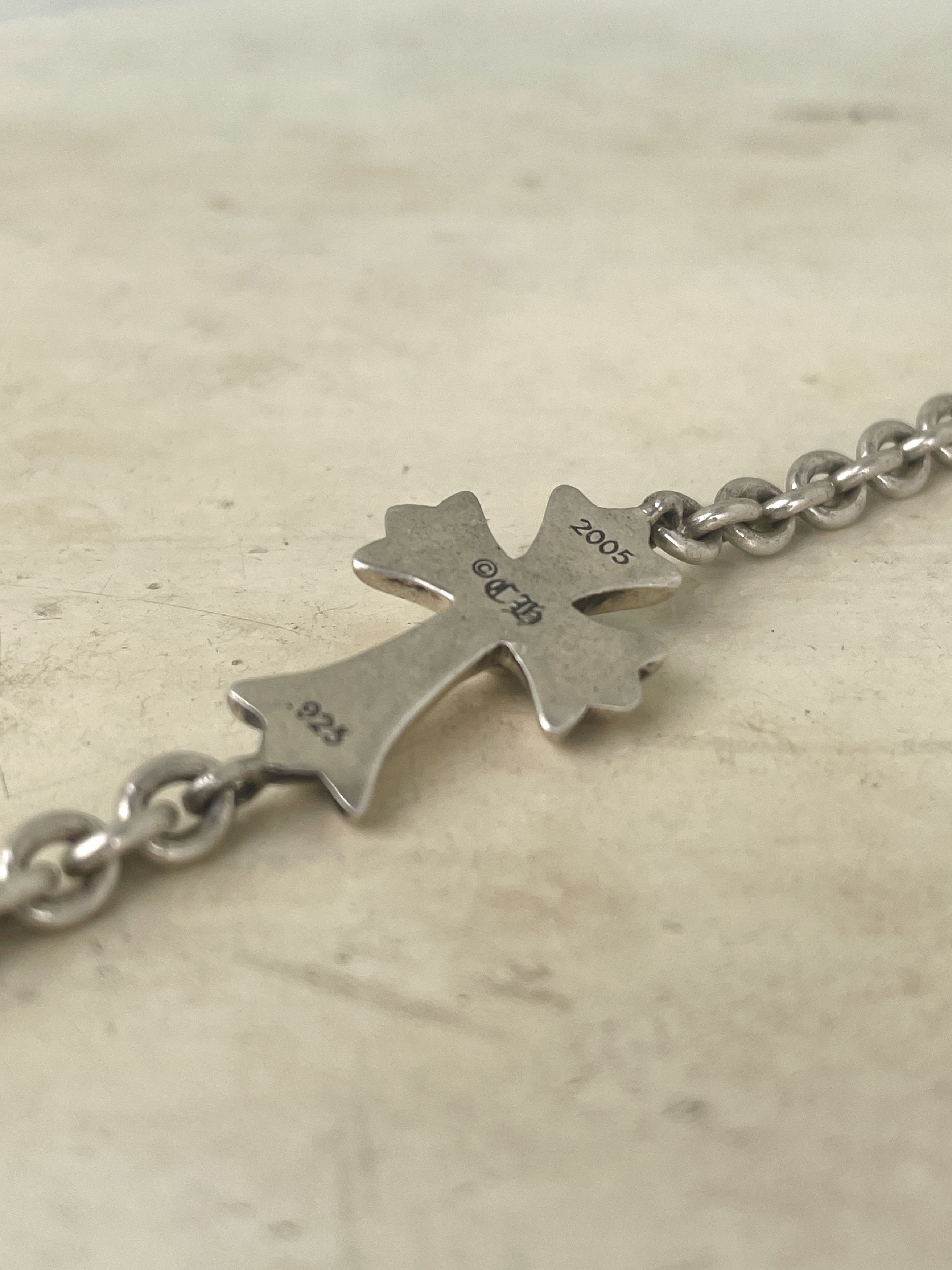 Chrome Hearts Chrome Hearts Tiny Cross Bracelet Size ONE SIZE - 10 Thumbnail