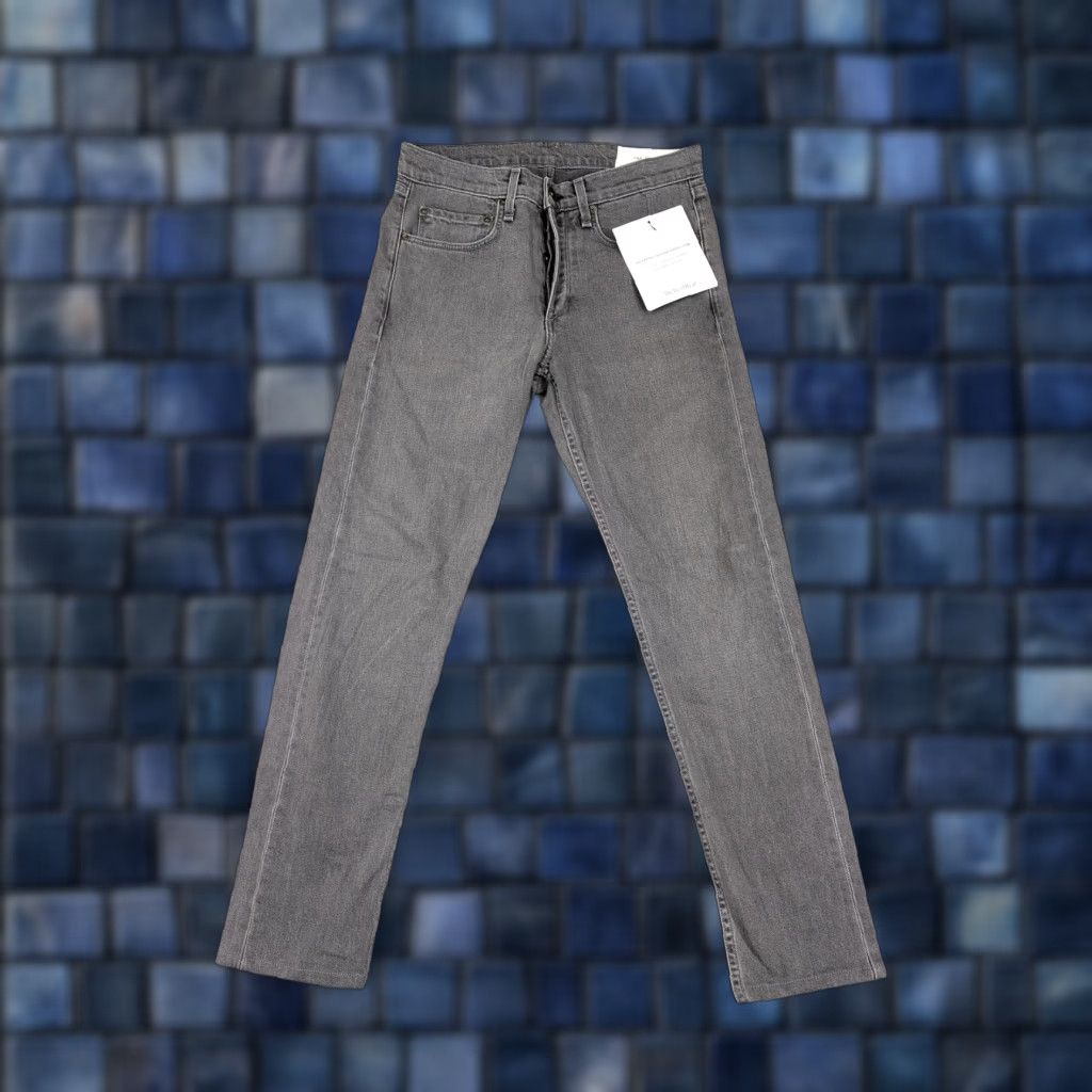 Rag & Bone Rag & Bone Jeans Mens 31 Gray Fit 1 Extra Slim Standard Issue Button Fly USA Jeans Size US 31 - 1 Thumbnail