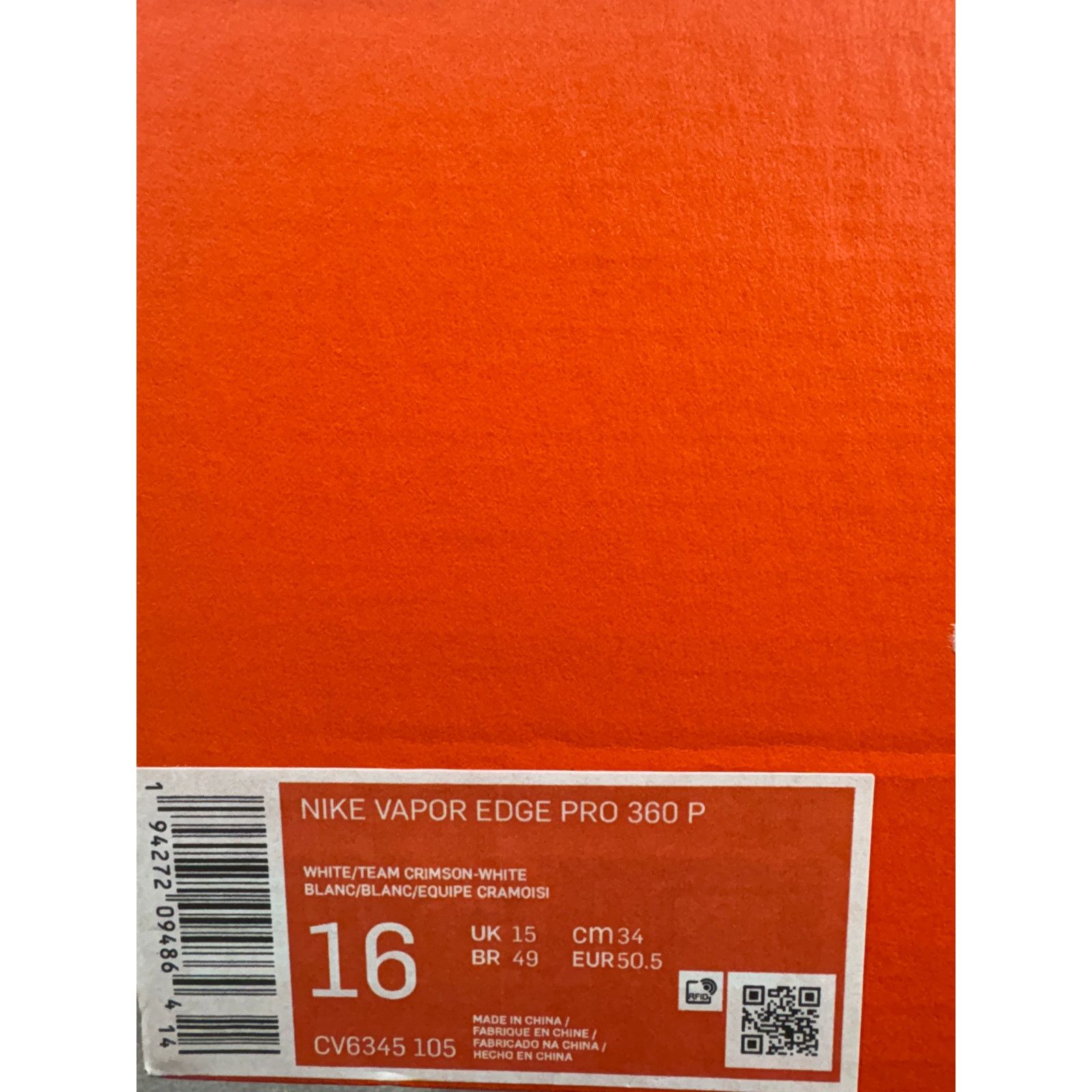Nike Nike Vapor Edge 360 Pro Ghost Lace NFL Football Cleat Men 16 Size US 15 / EU 48 - 8 Thumbnail