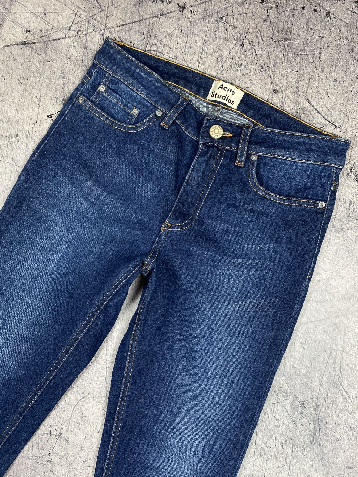 Acne Studios × Designer Acne Studios Skin 5 Storm Designer Jeans Size 28" / US 6 / IT 42 - 6 Thumbnail