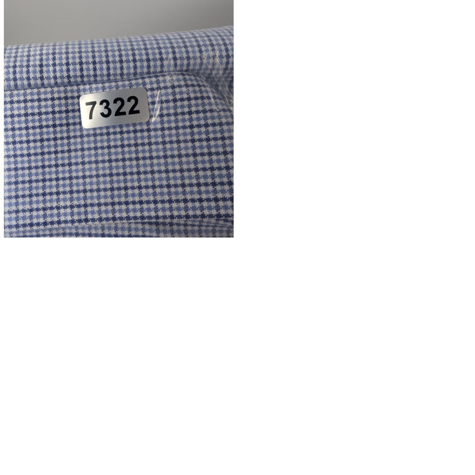 David Donahue David Donahue Dress Shirt Mens 17 34/35 Trim Fit Long Sleeve Tattersall Blue Dress Shirt Mens 17 34/35 Blue Tattersall Slim Long Sleeve Collared Shirt Size 46R - 9 Thumbnail