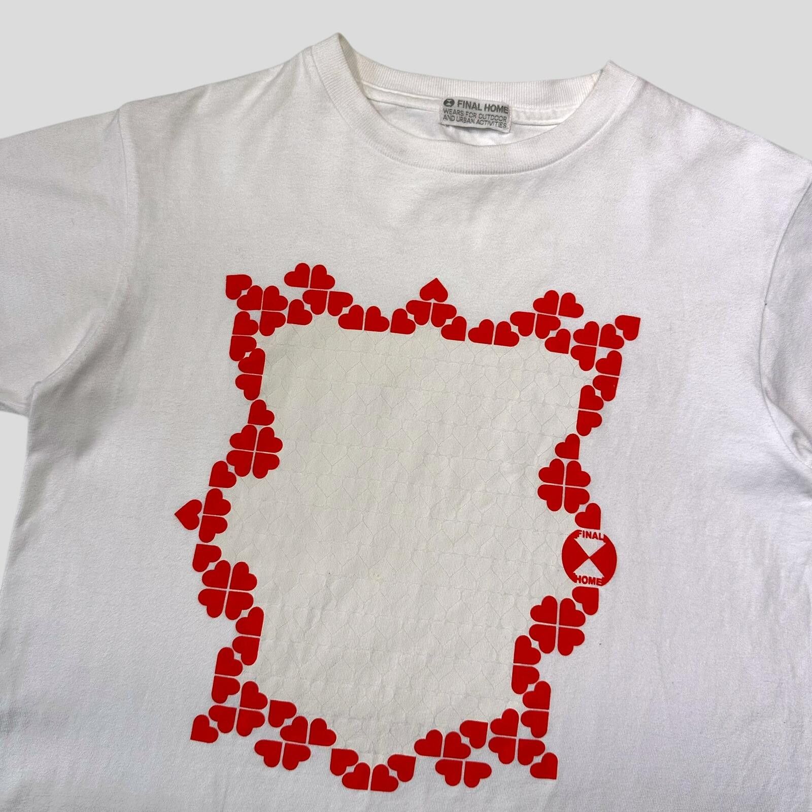 Other Final Home 2002 Love Heart Graphic Boxy T-shirt - S Size US S / EU 44-46 / 1 - 2 Thumbnail