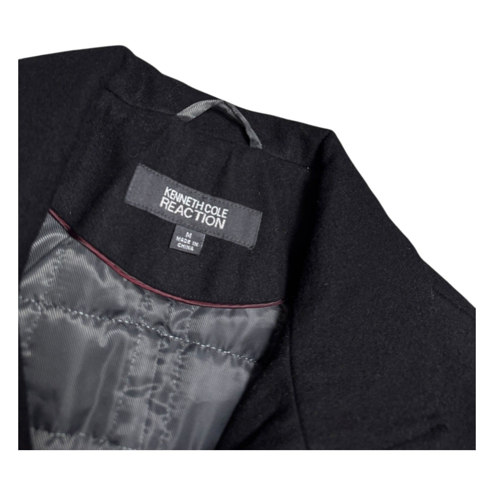 Kenneth Cole Kenneth Cole Reaction WOOL Designer Winter Casual Coat Med Size M / US 6-8 / IT 42-44 - 4 Thumbnail