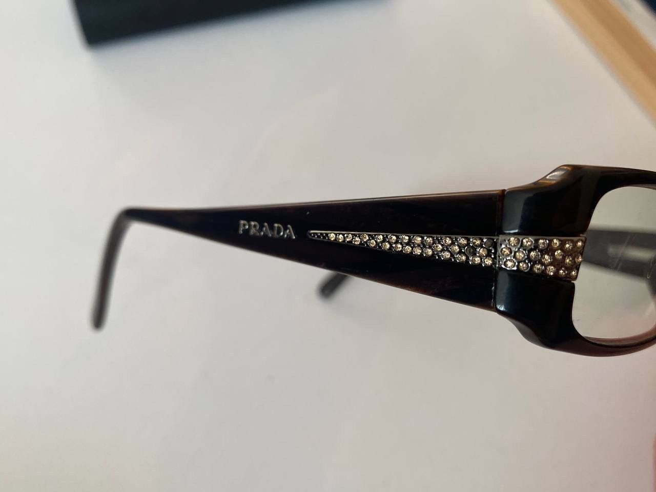 Prada Prada Clear Lens Bayonetta Eye Glasses Size ONE SIZE - 8 Thumbnail