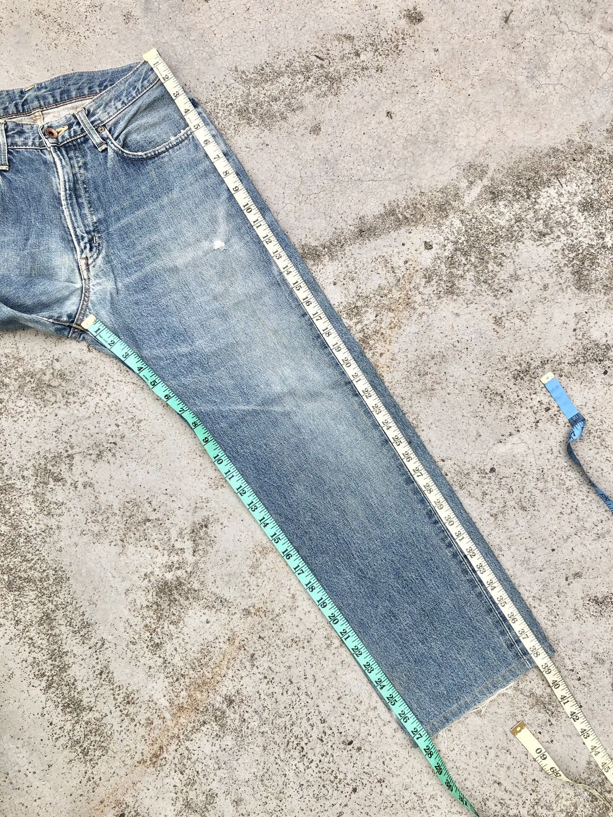 Edwin WIDE LEG VINTAGE EDWIN SELVEDGE DENIM Size US 30 / EU 46 - 10 Thumbnail