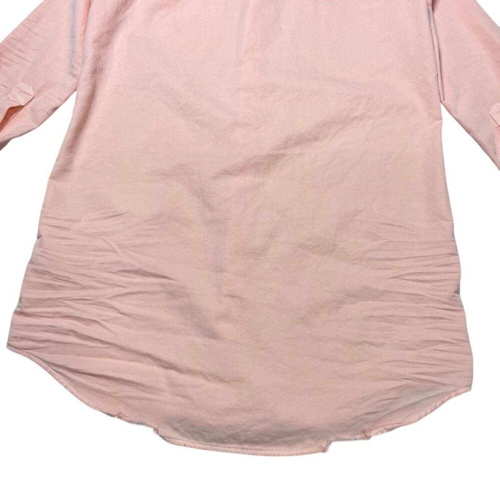 Frank & Eileen Frank & Eileen Mary Denim Shirtdress XXS Peach Pink Size XXS / US 00 / IT 34 - 12 Thumbnail