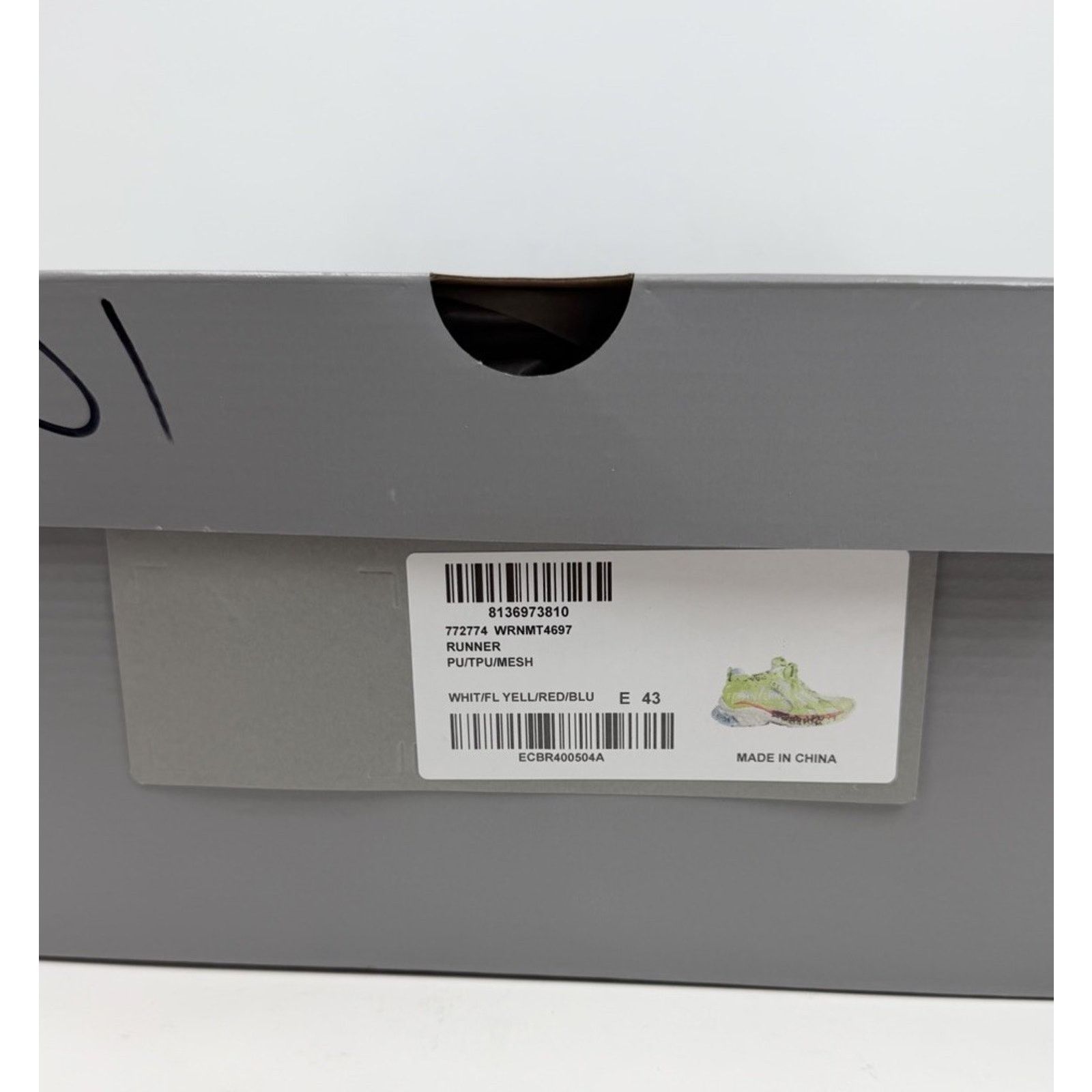 Balenciaga Size 43EU/10US - Balenciaga Runner Marathon Unreleased NEW Size US 10 / EU 43 - 8 Thumbnail