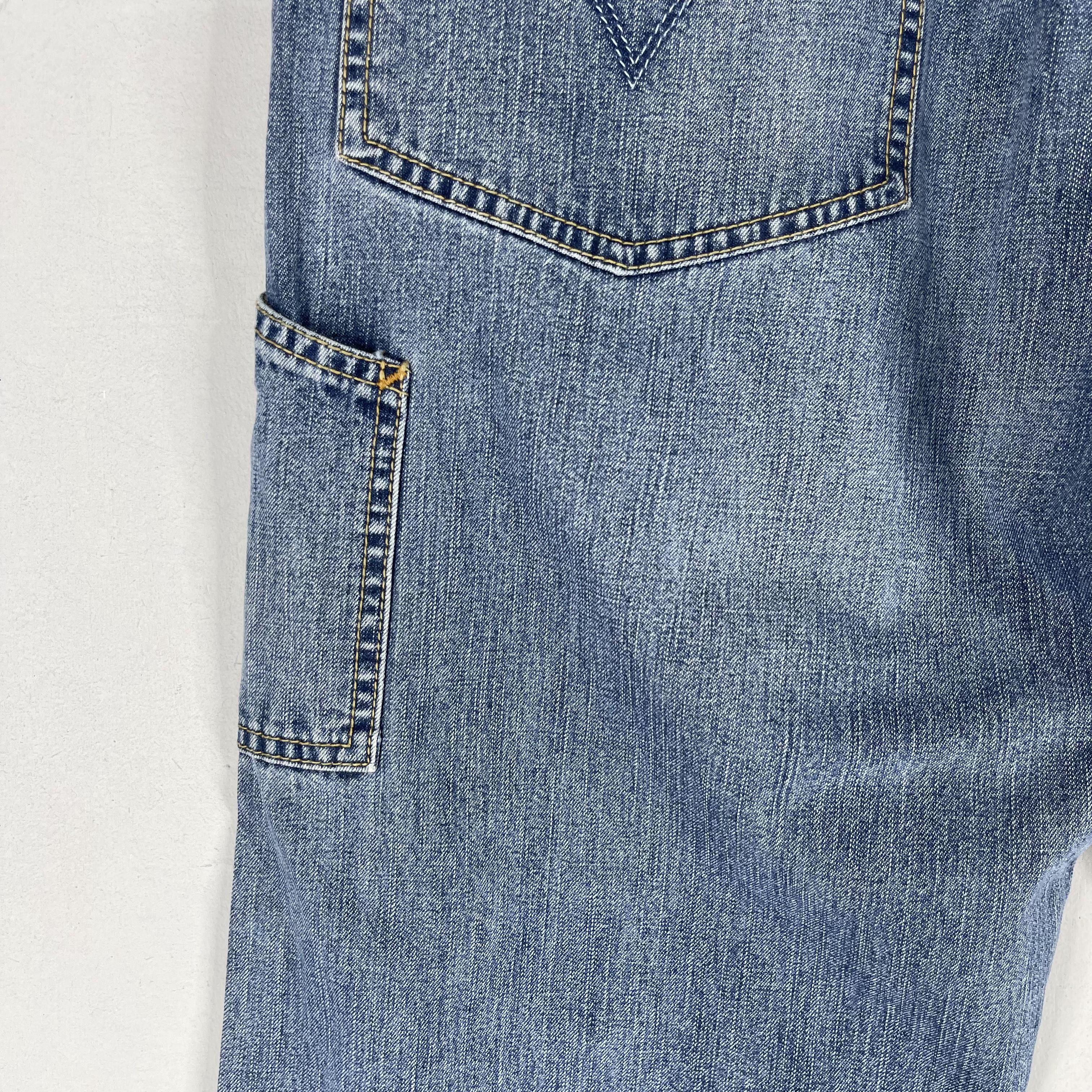 Levi's × Vintage Vintage Distressed Levis Carpenter Multi Pocket Jeans Size US 36 / EU 52 - 10 Thumbnail