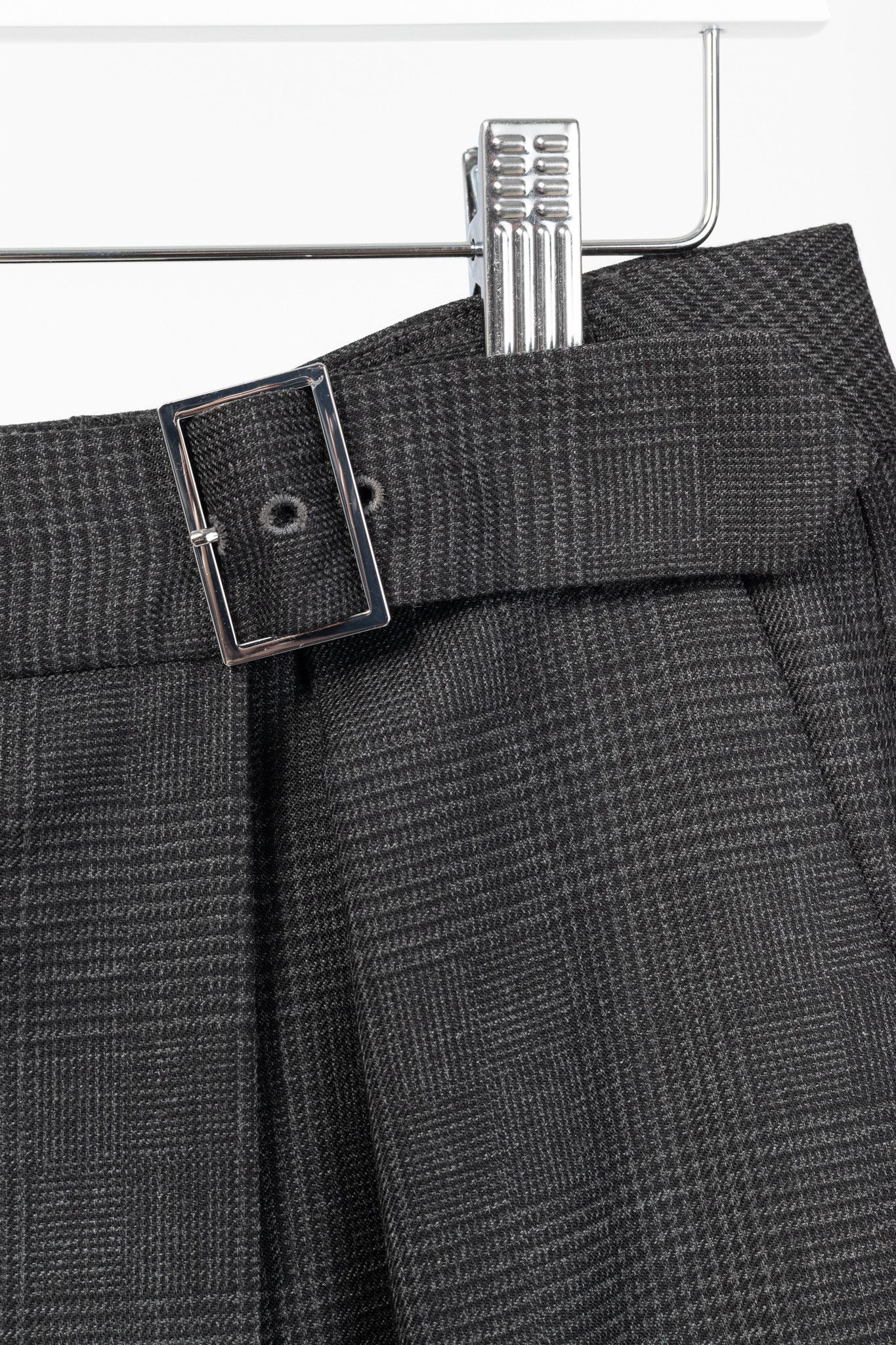 Tibi Tibi Adler Grey Multi Glenplaid Wrap Pant Size 27" / US 4 / IT 40 - 7 Thumbnail