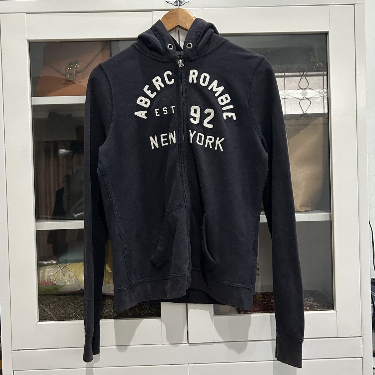 Japanese Brand Vintage Y2k Abercrombie And Fitch hoodie Size XS / US 0-2 / IT 36-38 - 1 Thumbnail