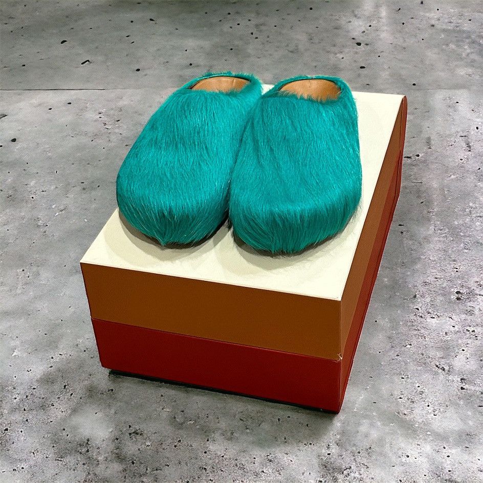 Marni Marni Mules Turquoise Size US 9 / EU 42 - 1 Thumbnail
