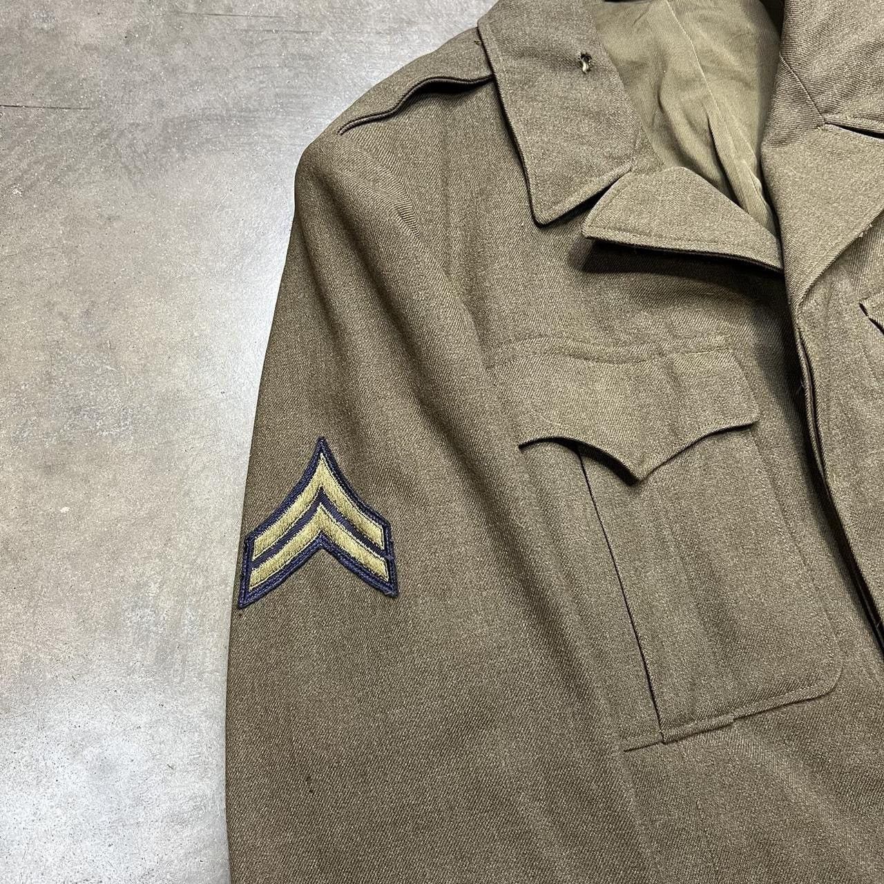 Vintage Vintage Eisenhower Ike Jacket WWII Cropped Military Wool USA Size US S / EU 44-46 / 1 - 3 Thumbnail