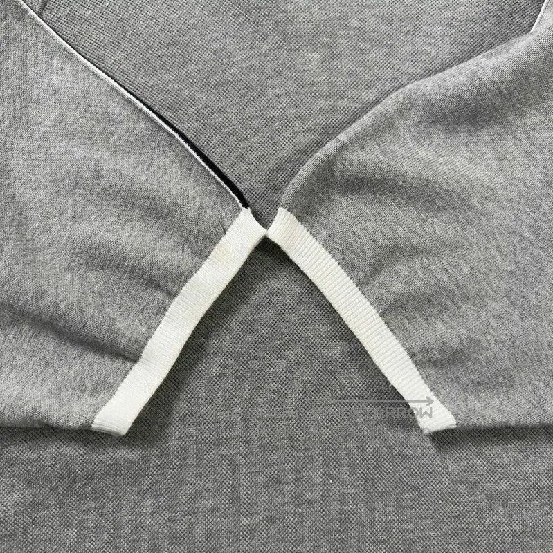 Thom Browne Thom Browne Gray Cotton Men's T-Shirt . Size US XL / EU 56 / 4 - 7 Thumbnail