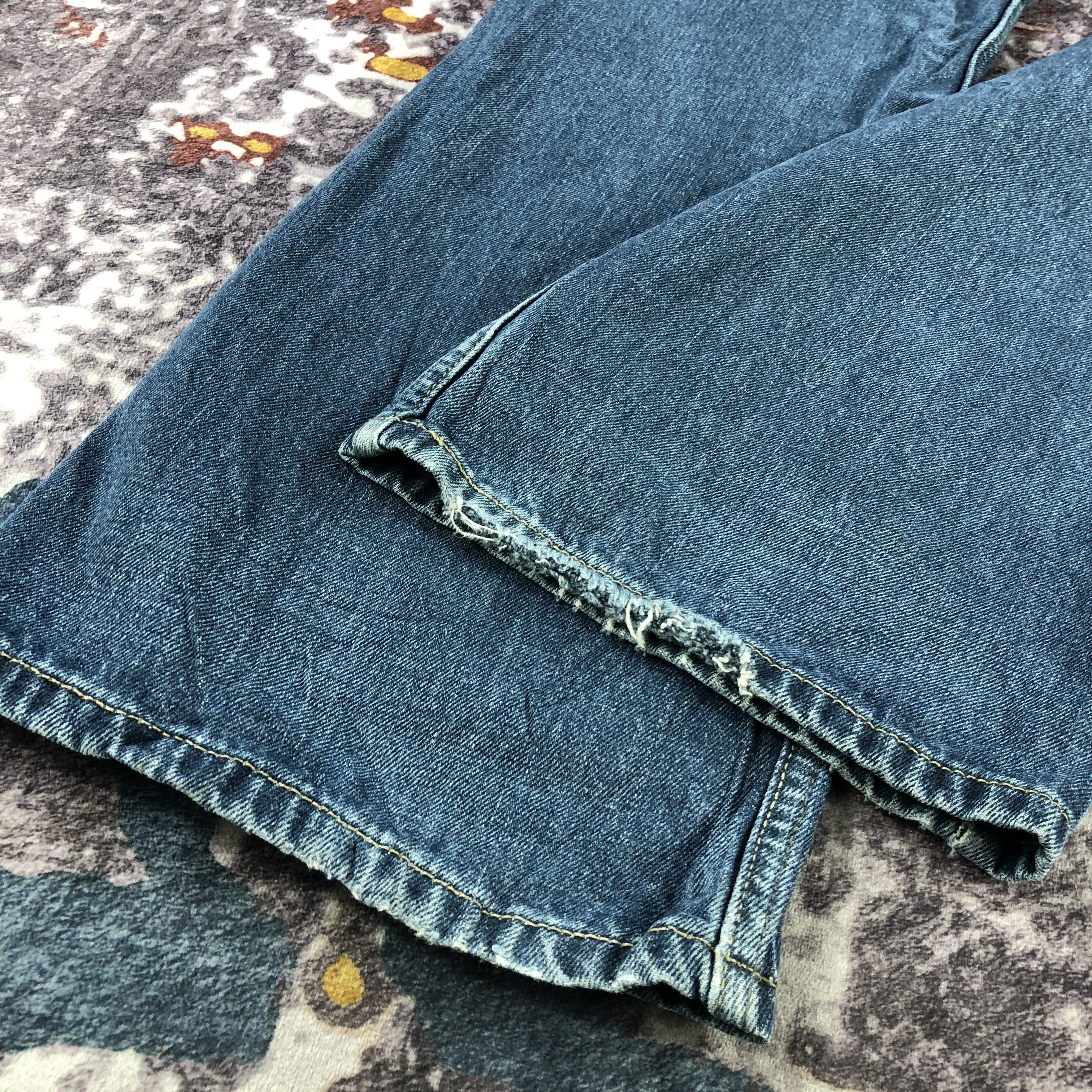 Levi's × Vintage Vintage Blue Wash Levis 527 Flare Jeans-JM2975 Size US 35 - 5 Thumbnail