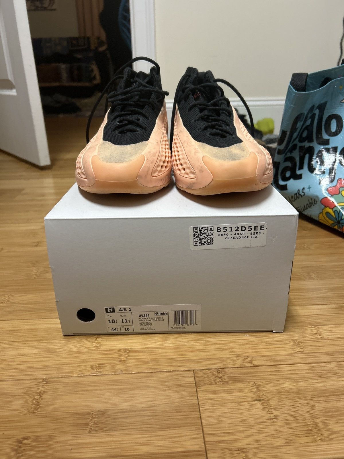 Adidas Adidas AE1 high Georgia Peach Size US 10.5 / EU 43-44 - 3 Thumbnail