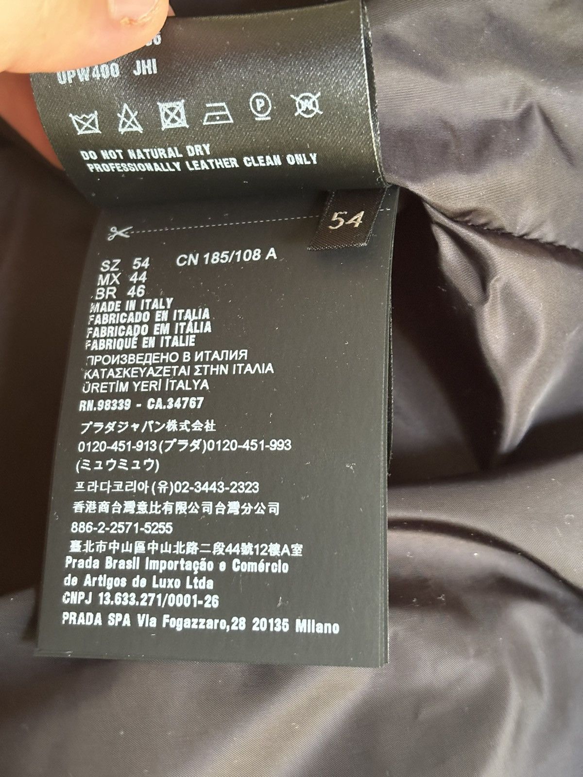 Prada Prada puffer Rick Owen’s Size US XL / EU 56 / 4 - 8 Thumbnail