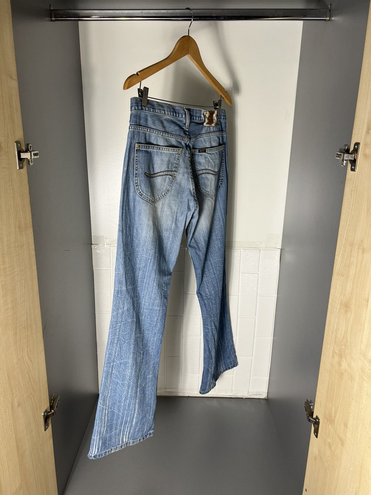 Lee VINTAGE LEE PREMIUM QUALITY BAGGY JEANS DENIM RETRO Y2K 90s Size US 32 / EU 48 - 19 Thumbnail